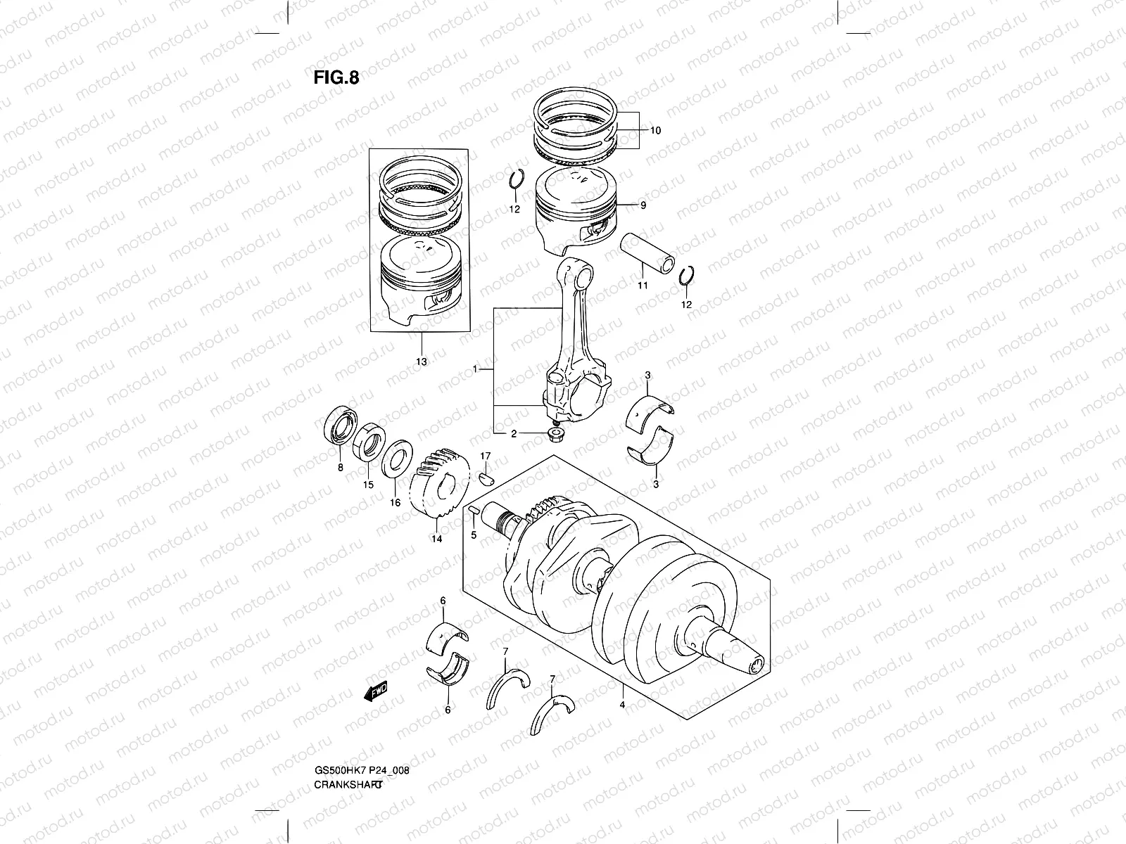 8 - CRANKSHAFT