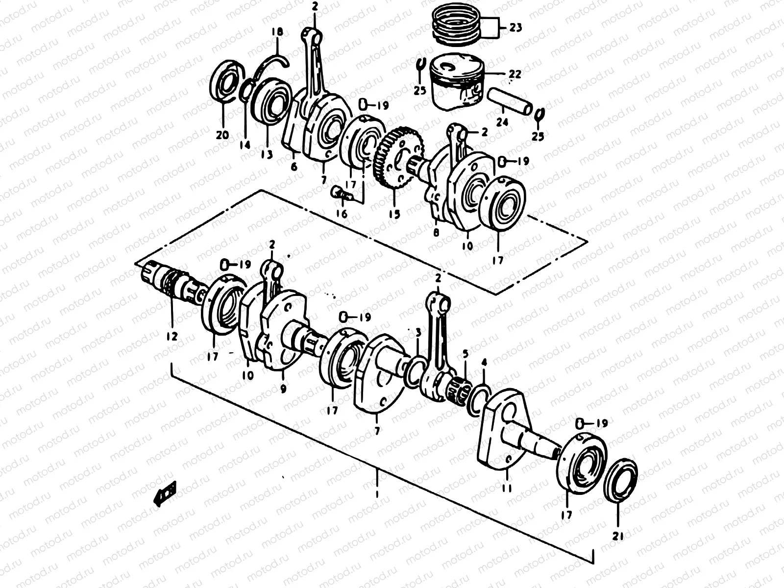 8 - CRANKSHAFT