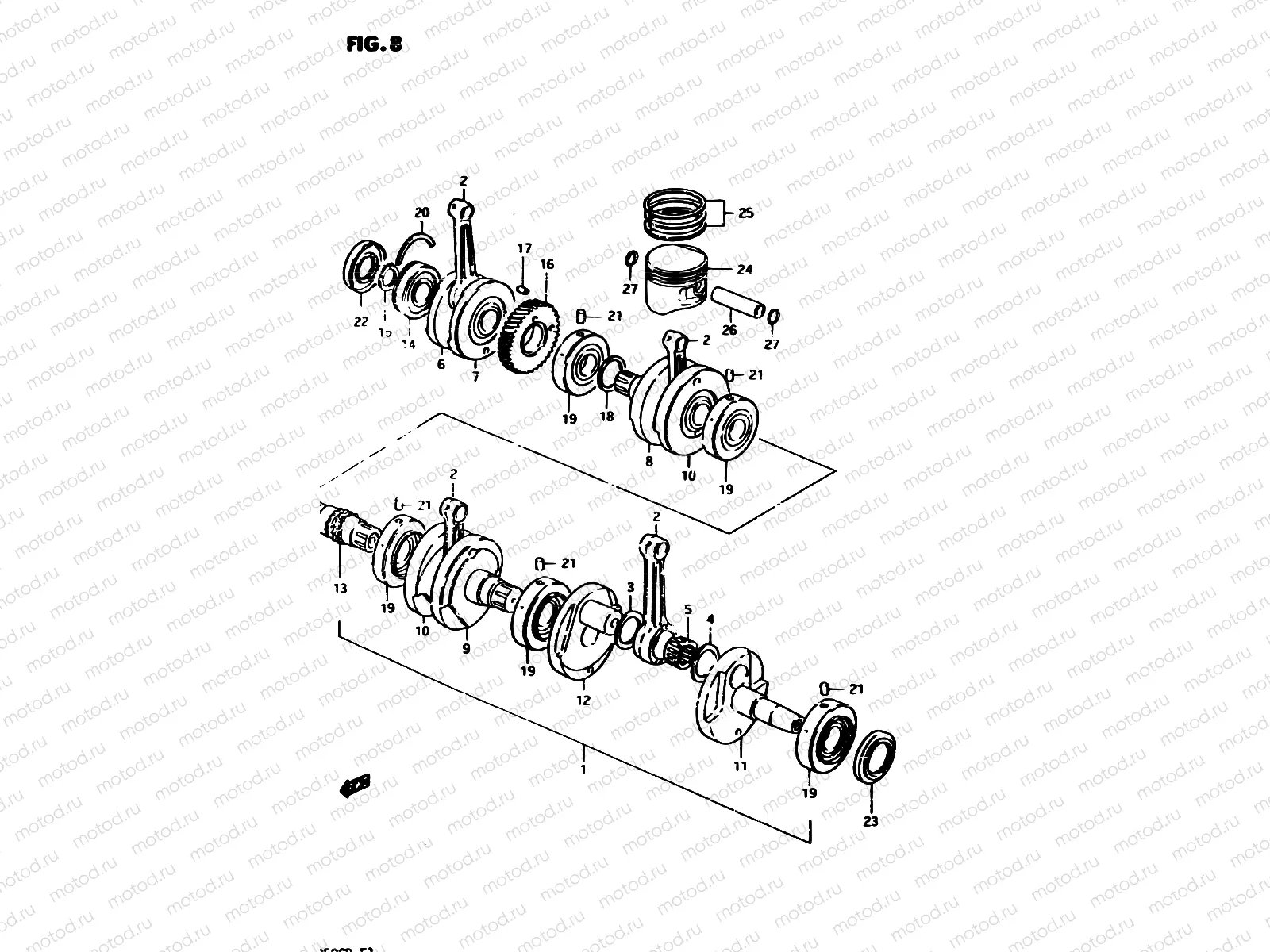 8 - CRANKSHAFT
