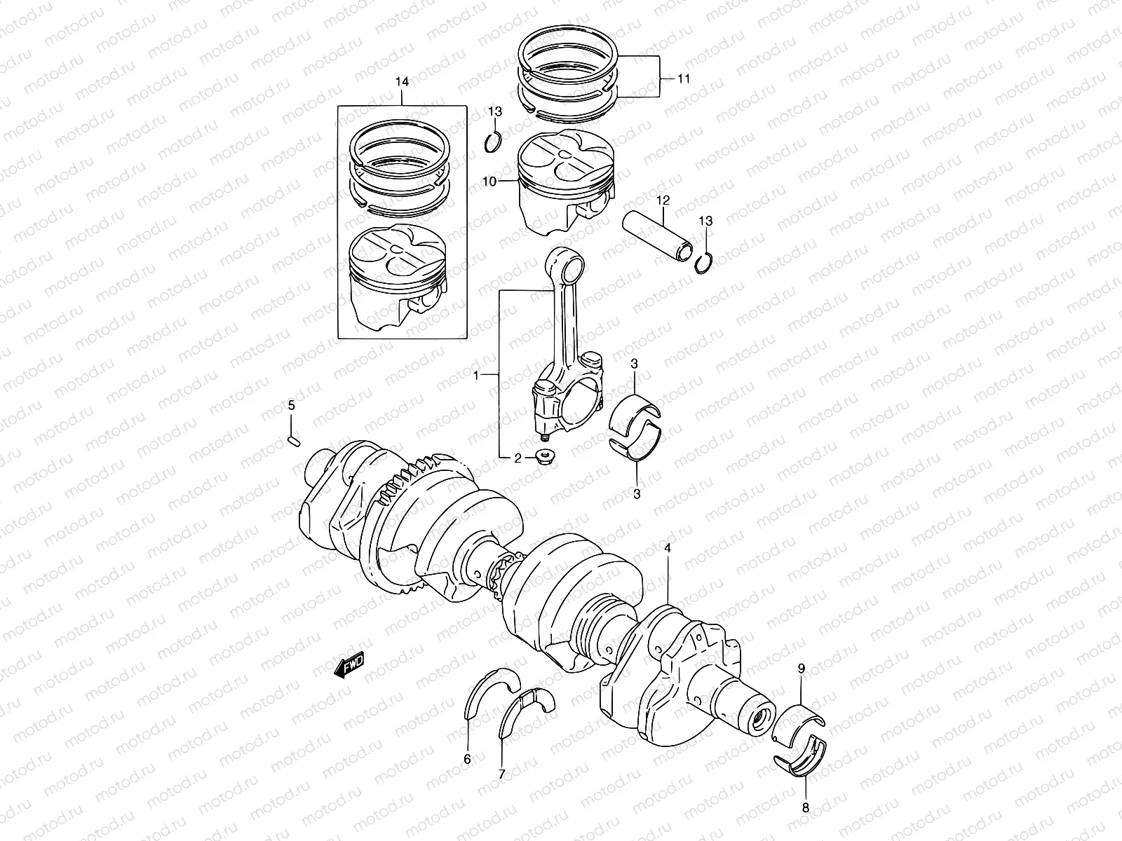 8 - CRANKSHAFT