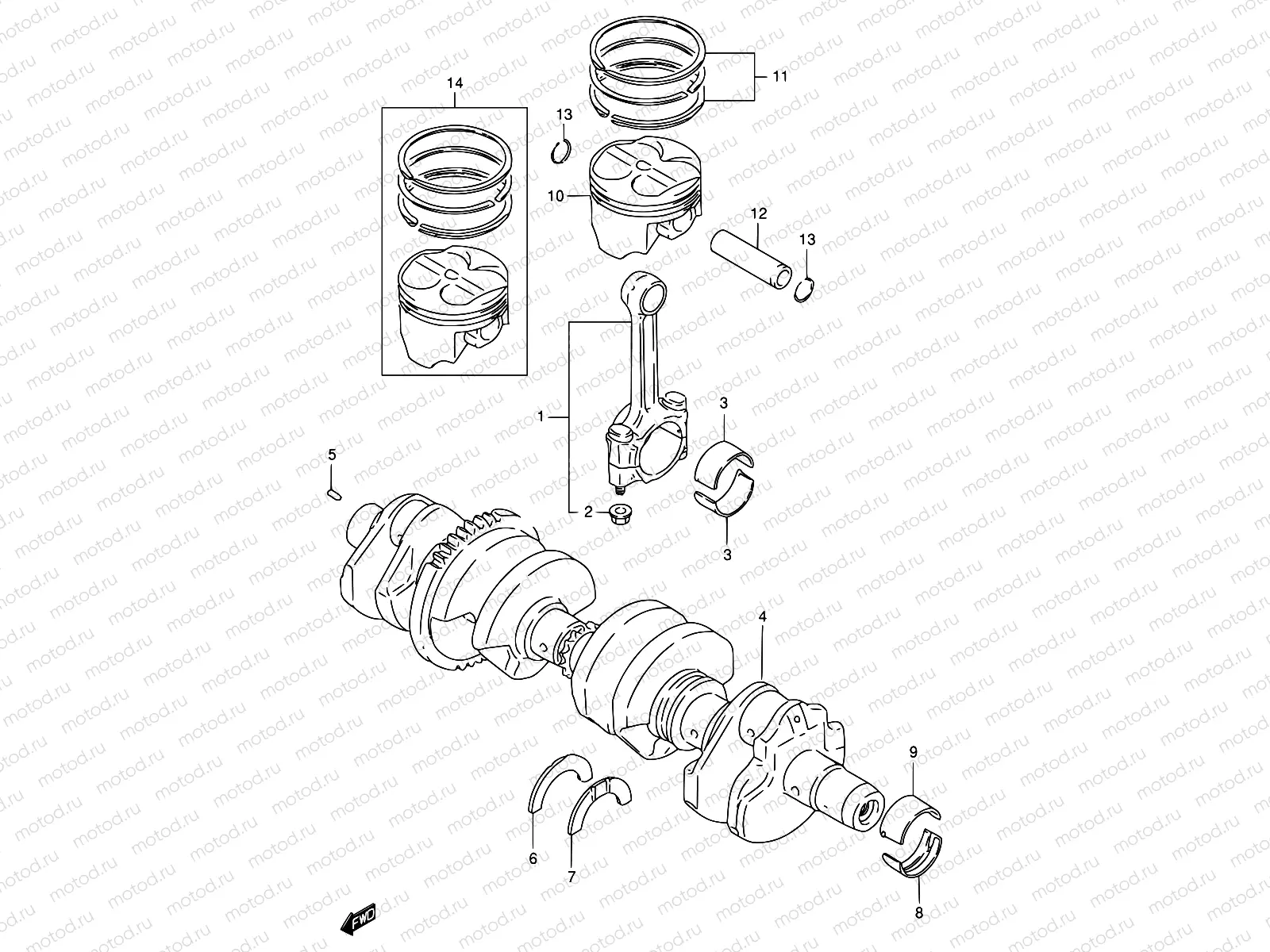 8 - CRANKSHAFT