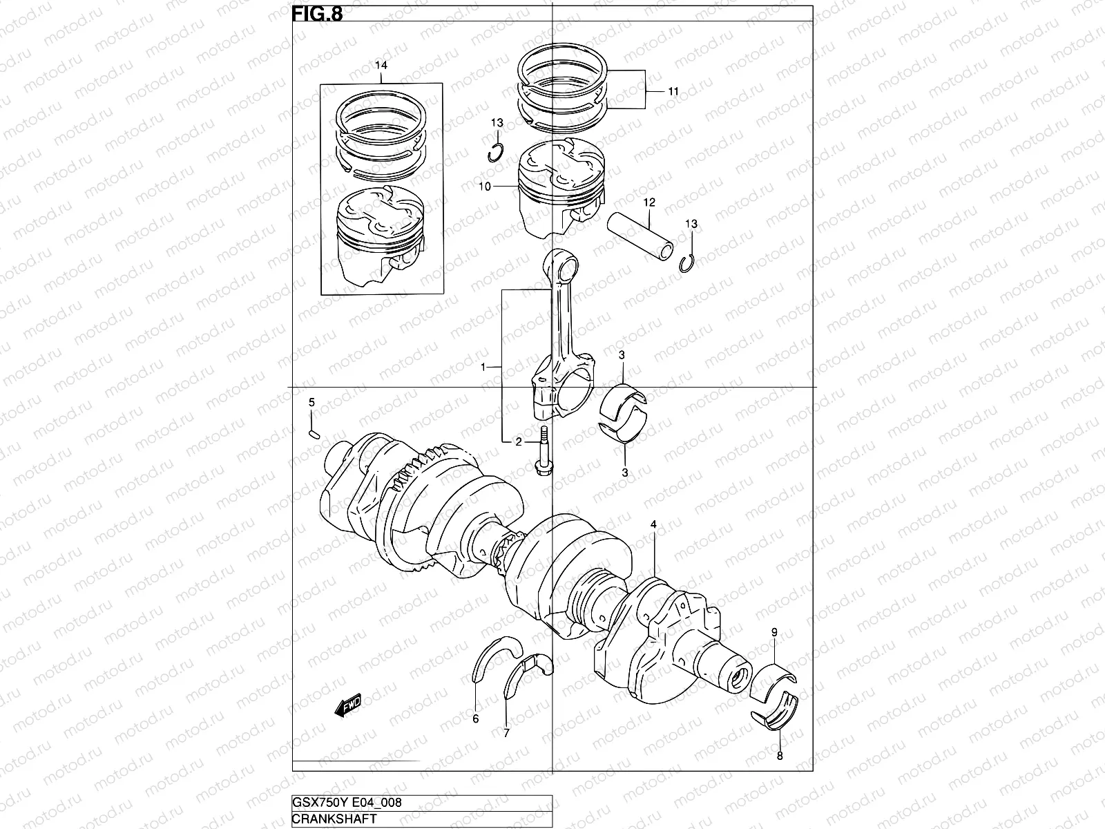 8 - CRANKSHAFT