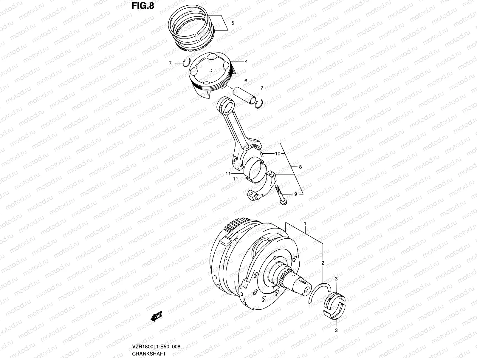 8 - CRANKSHAFT