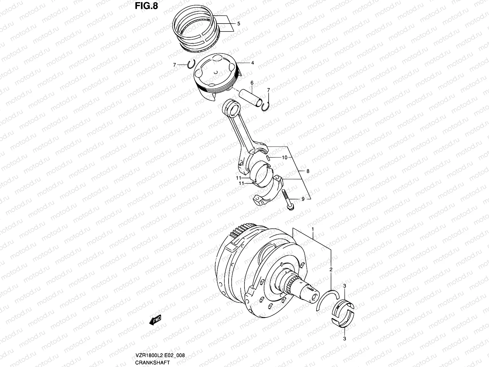 8 - CRANKSHAFT