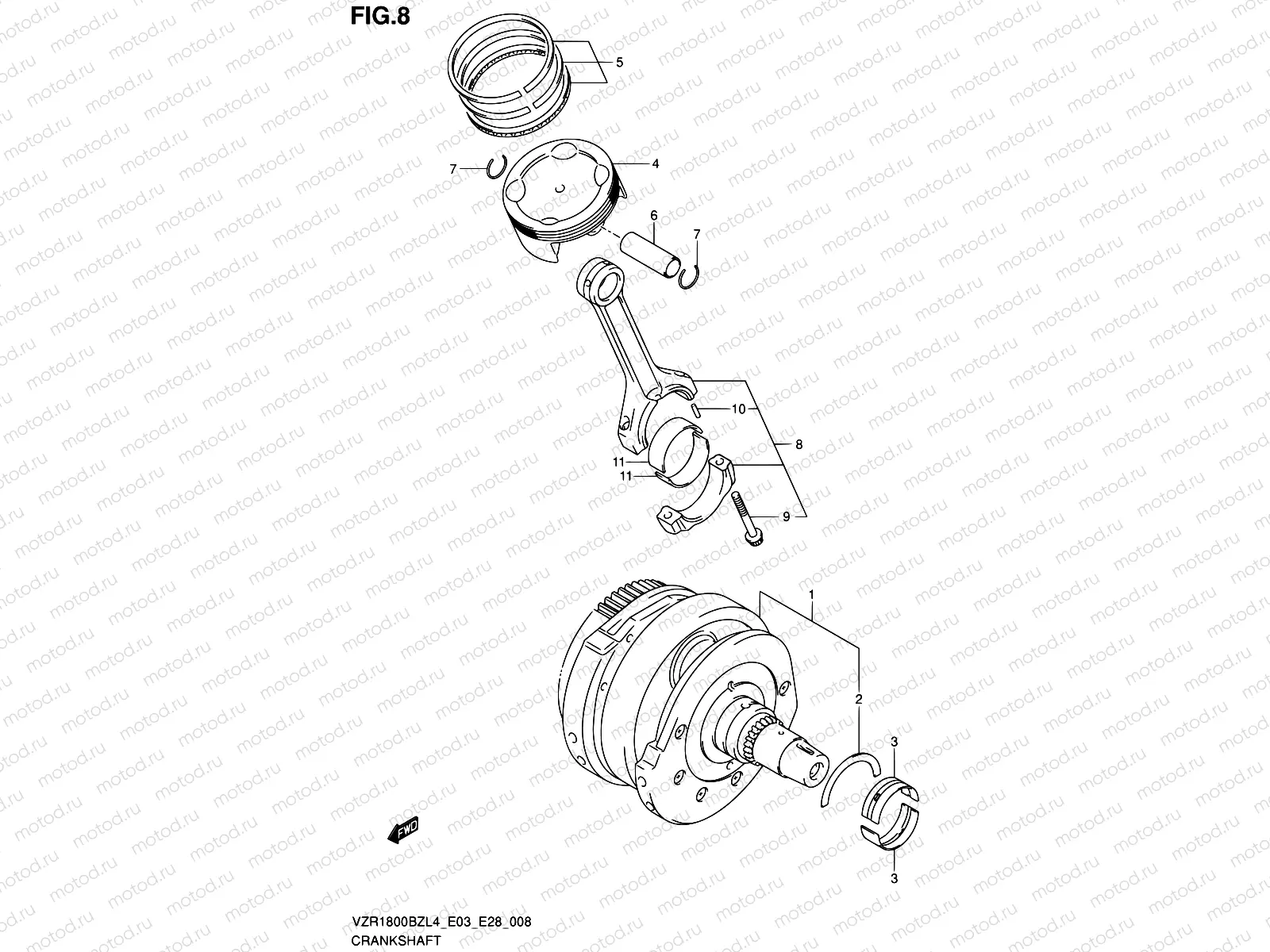 8 - CRANKSHAFT