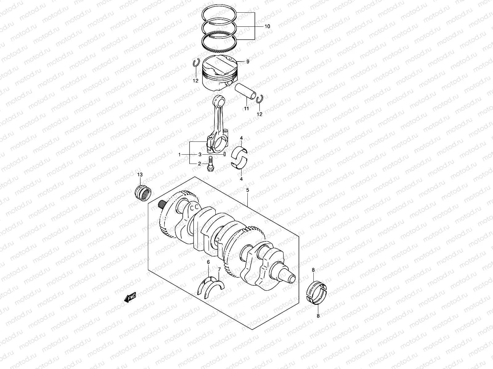 8 - CRANKSHAFT