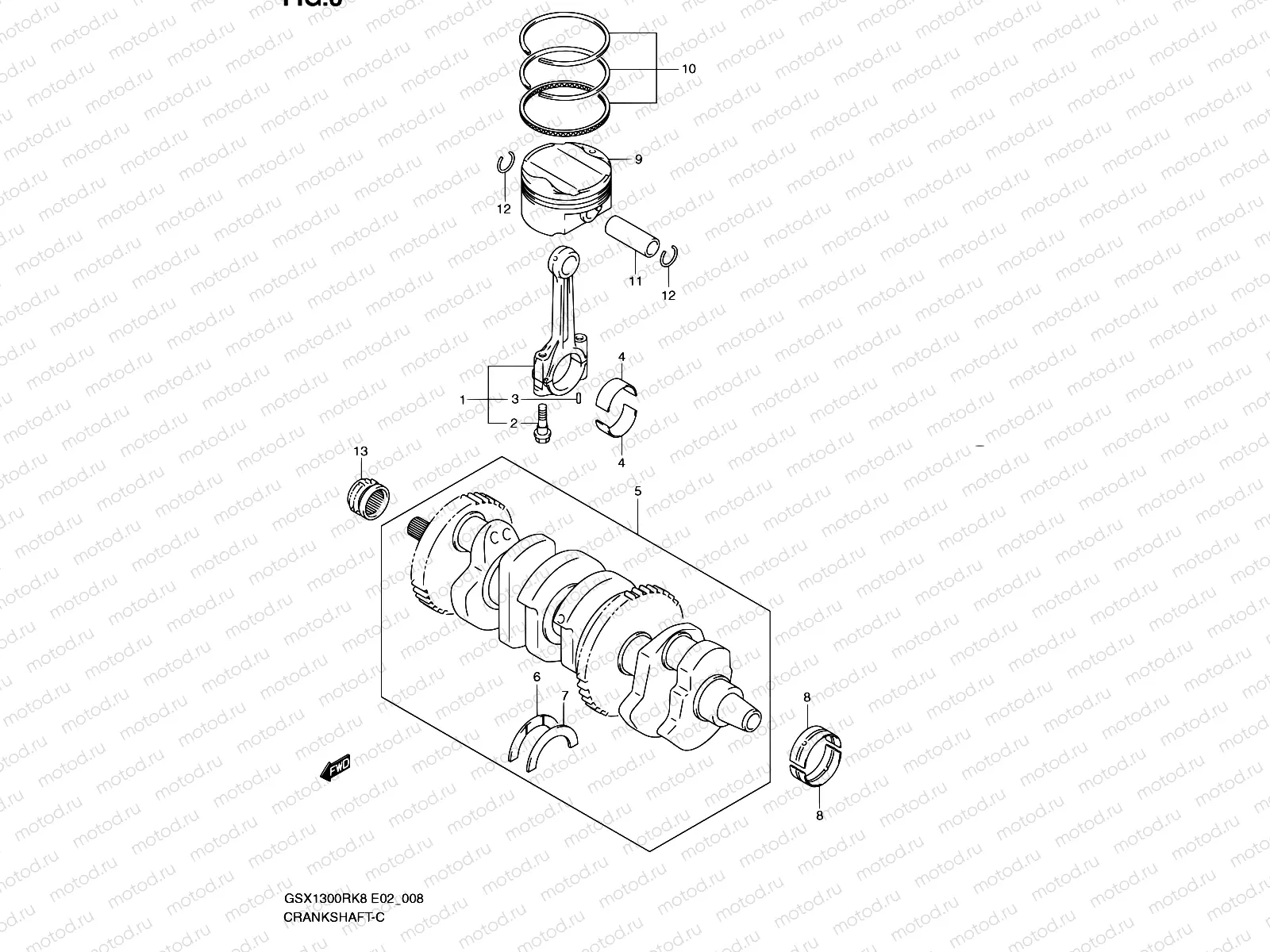 8 - CRANKSHAFT