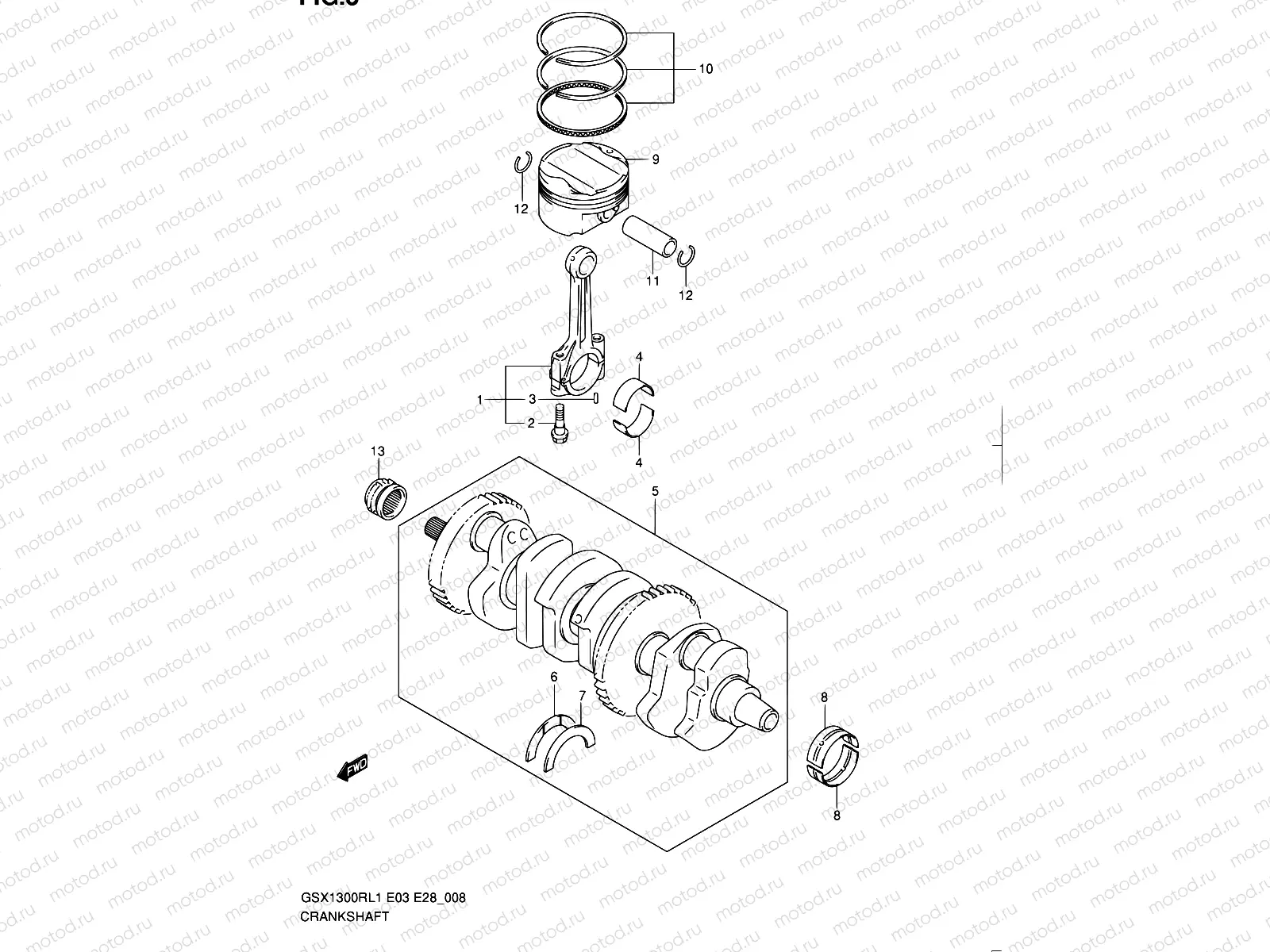 8 - CRANKSHAFT