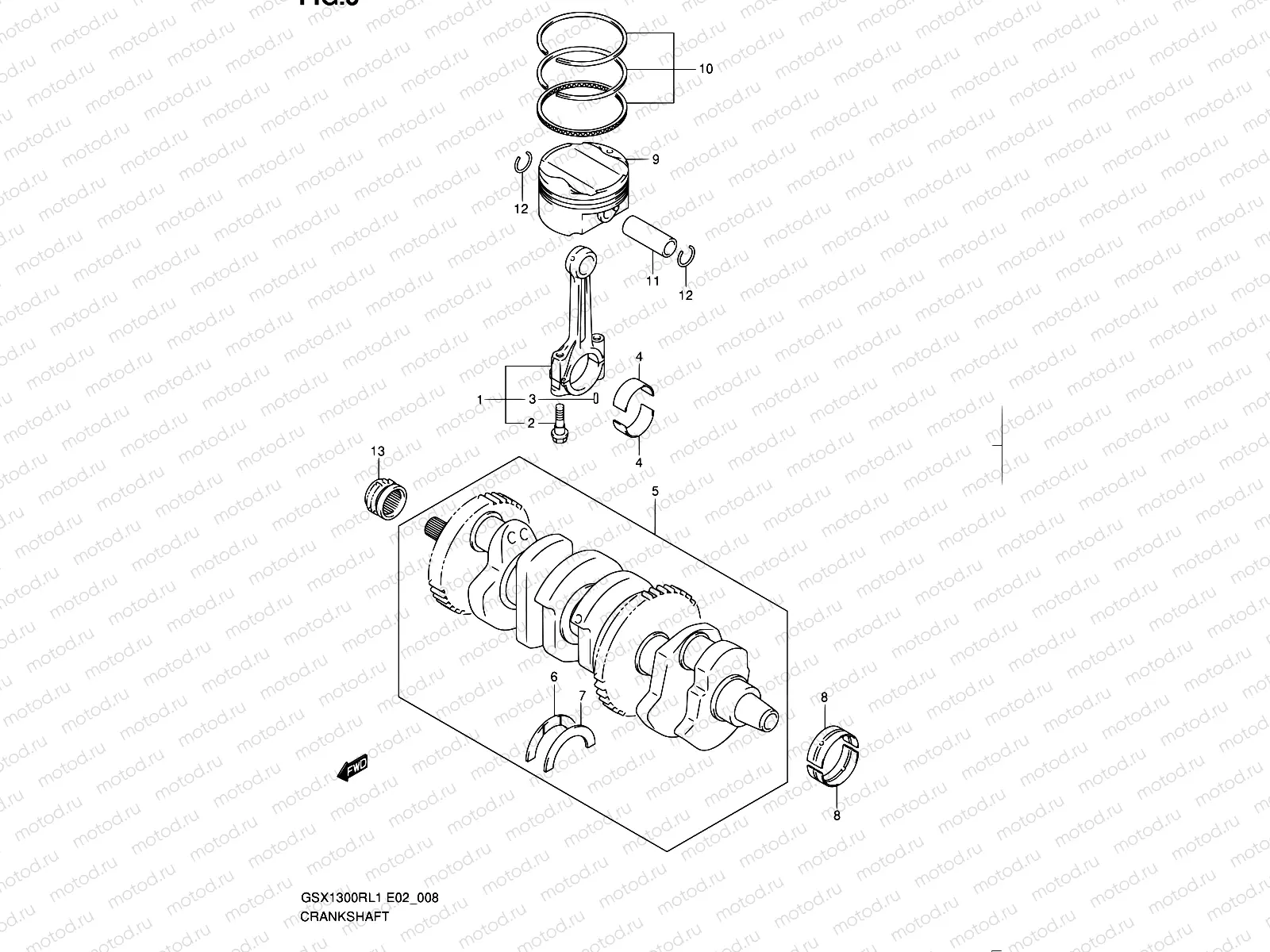 8 - CRANKSHAFT