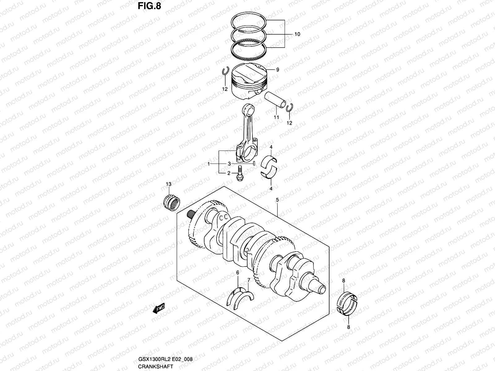 8 - CRANKSHAFT