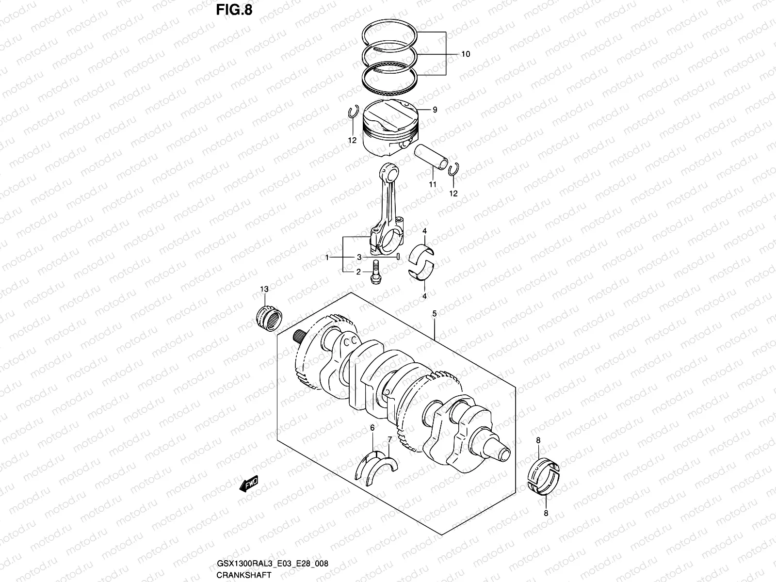 8 - CRANKSHAFT