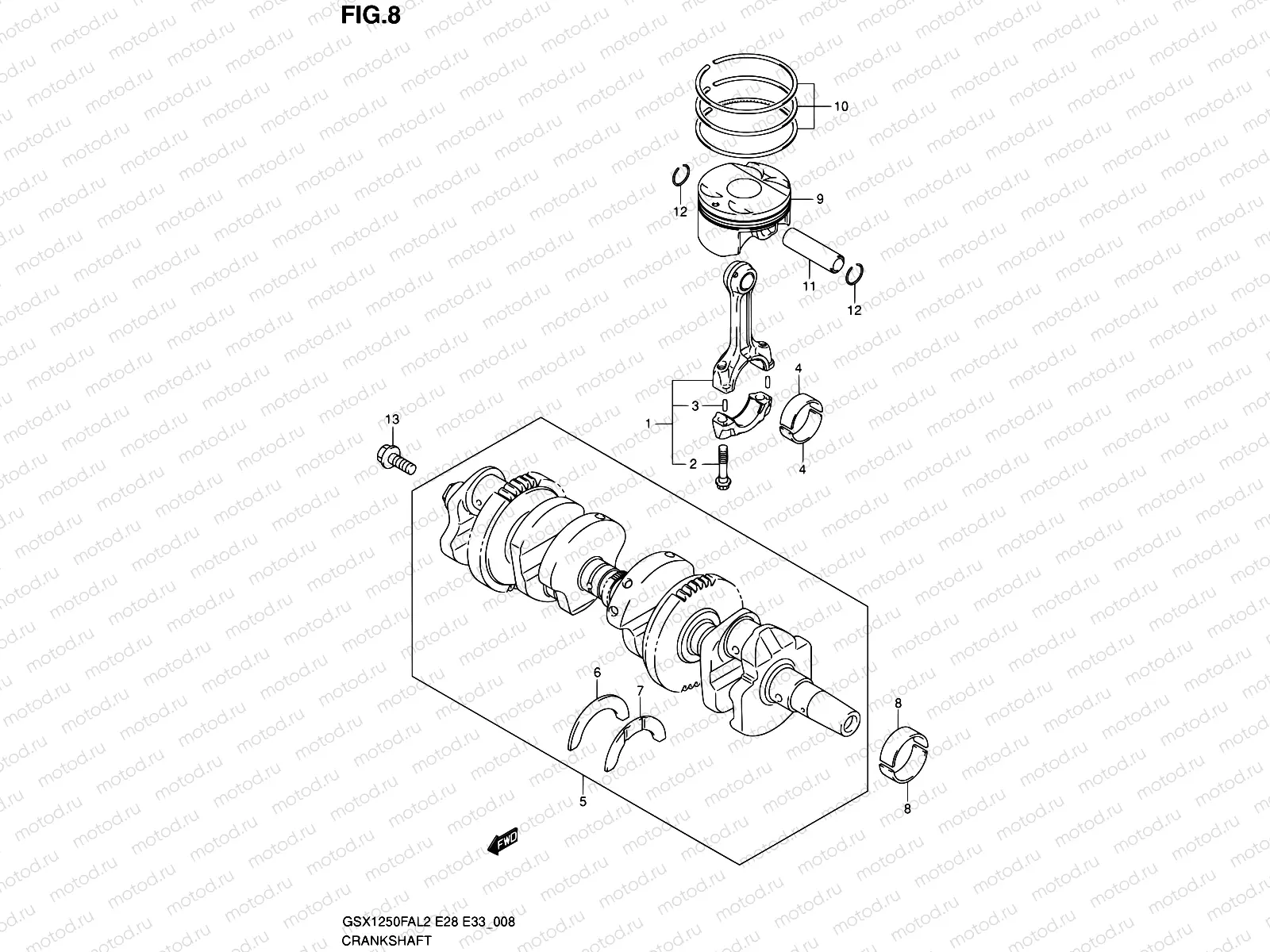 8 - CRANKSHAFT