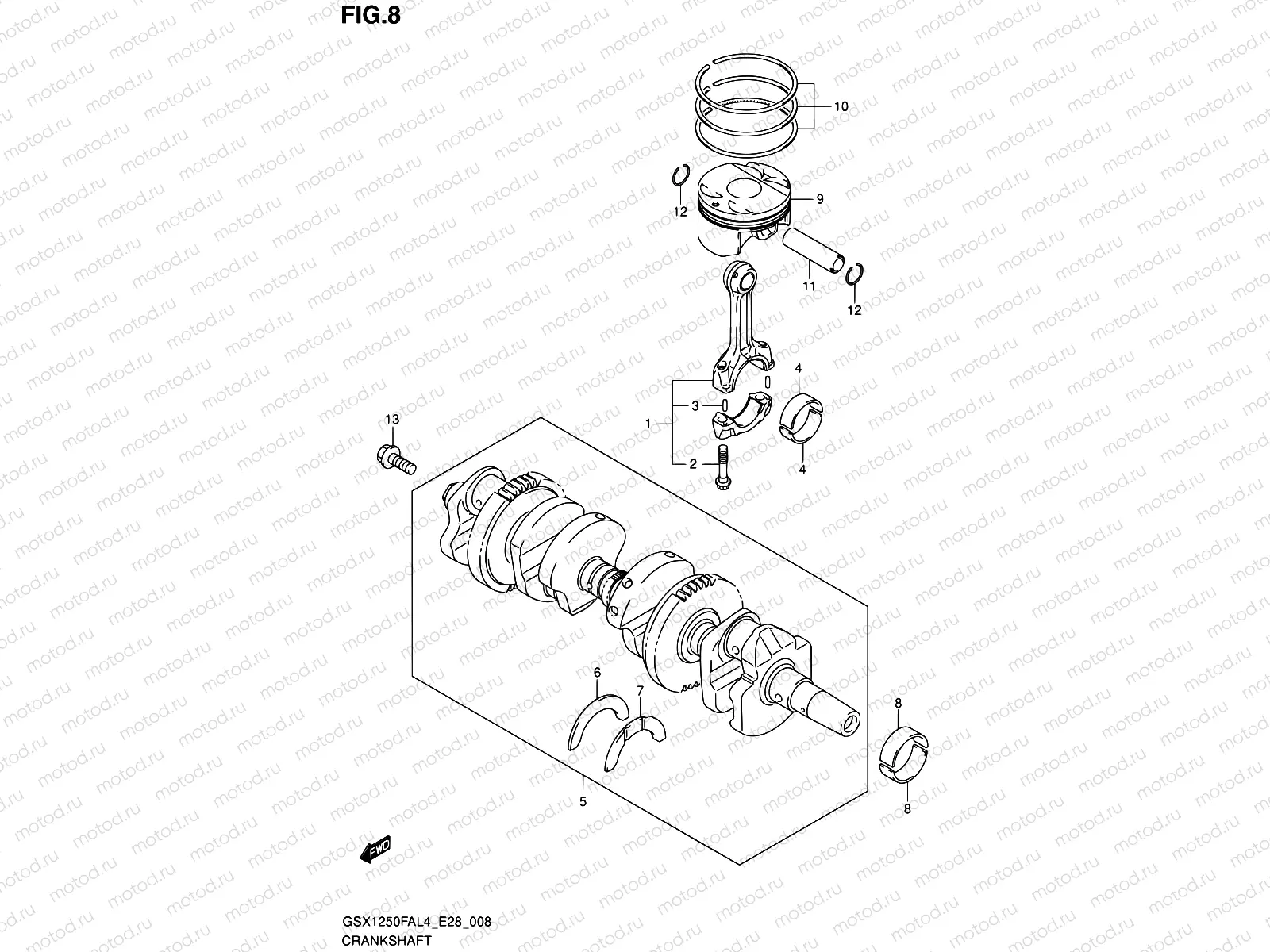 8 - CRANKSHAFT