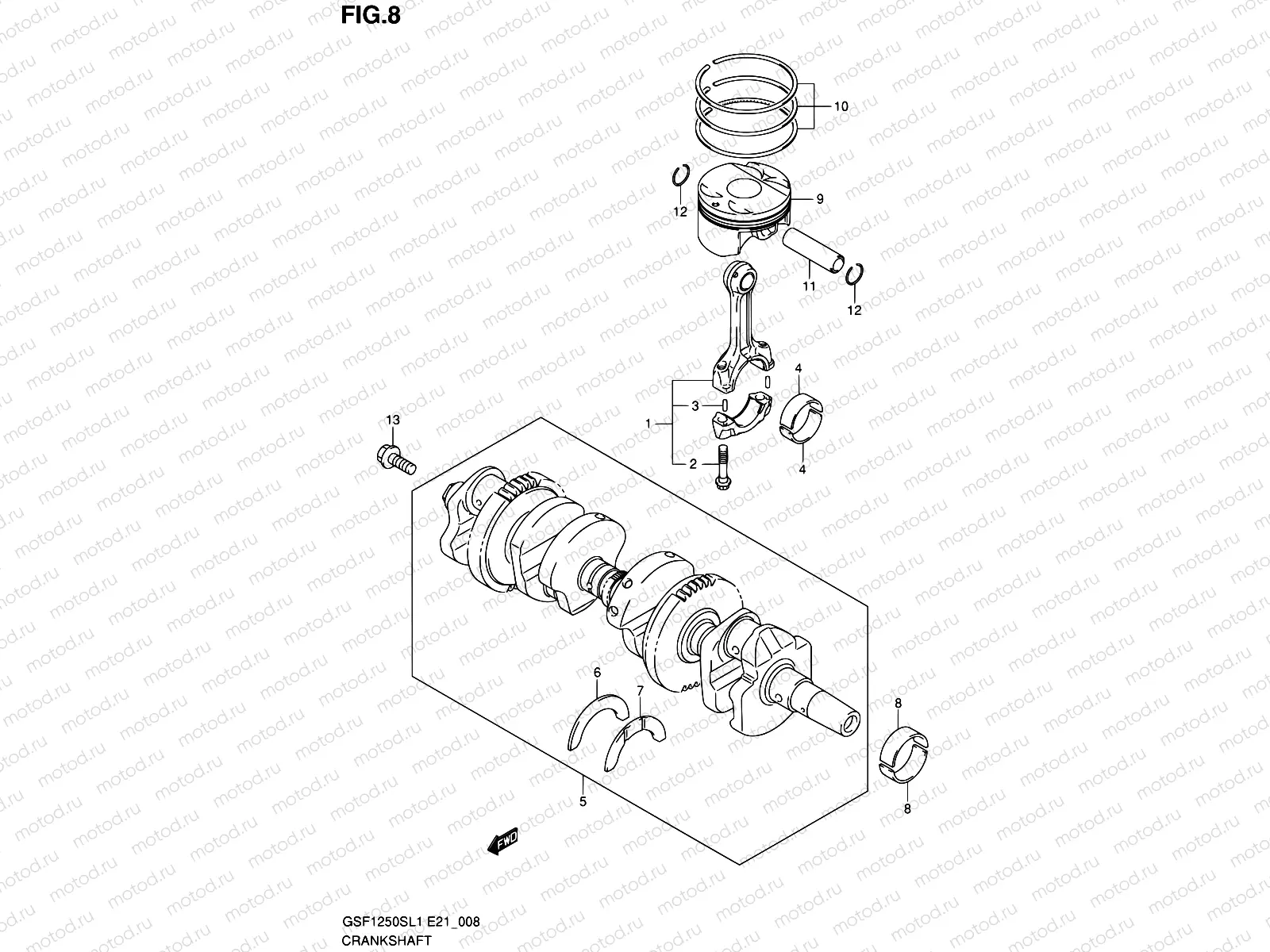 8 - CRANKSHAFT