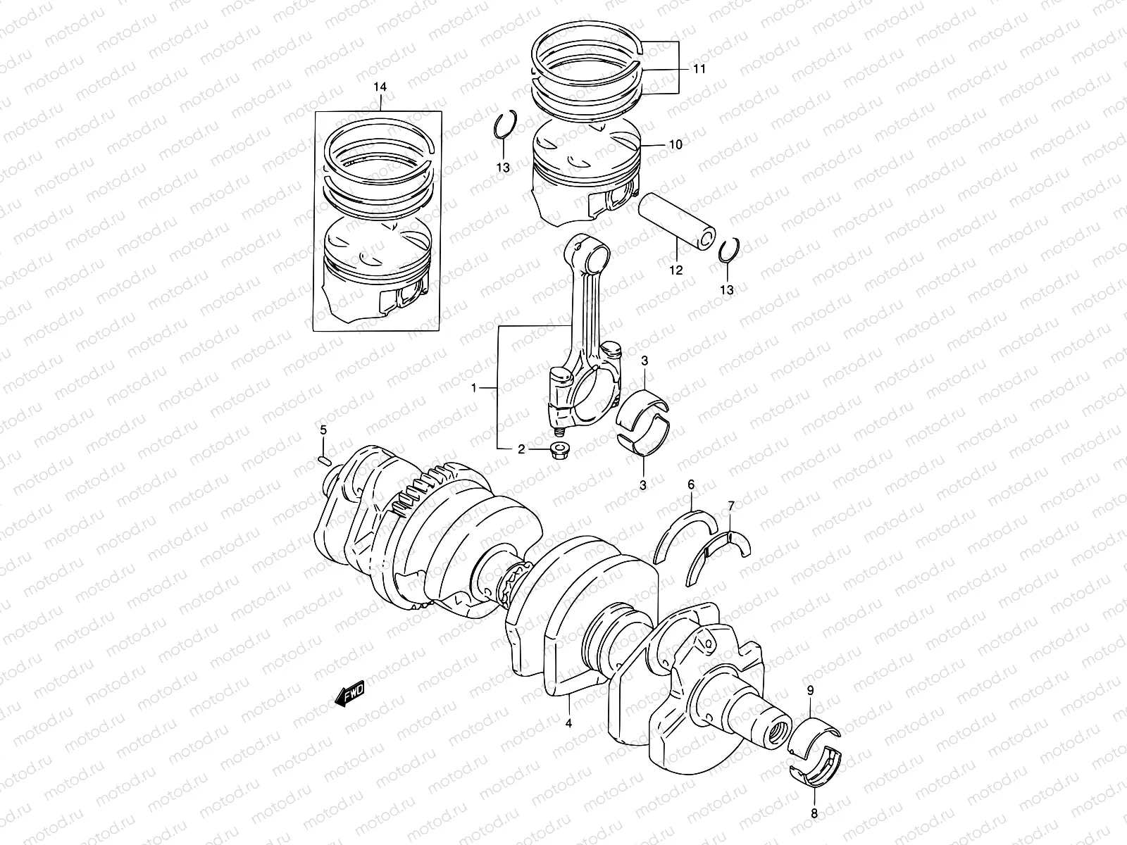 8 - CRANKSHAFT