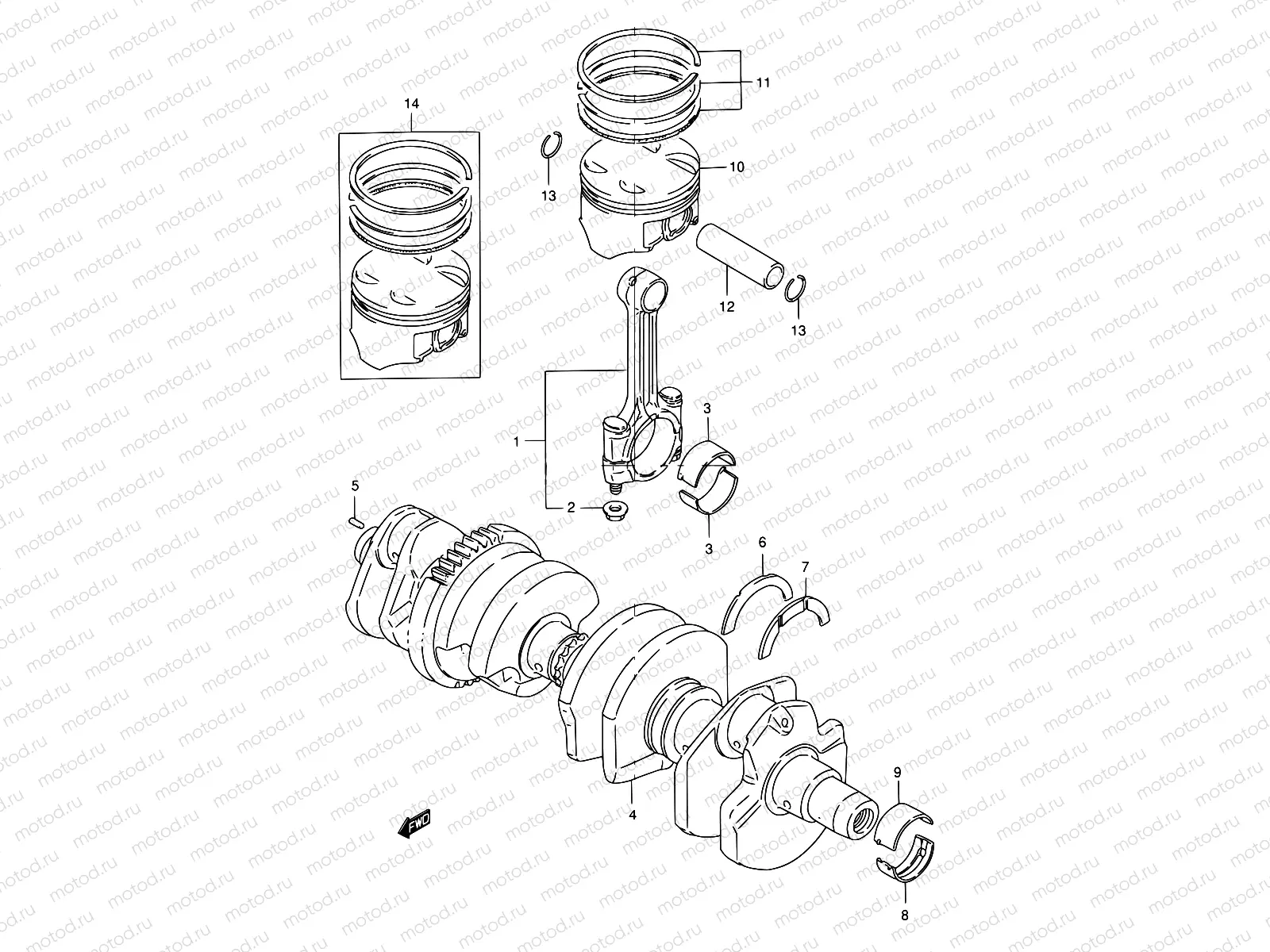 8 - CRANKSHAFT