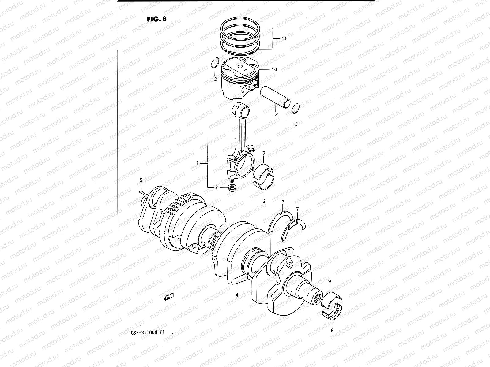8 - CRANKSHAFT