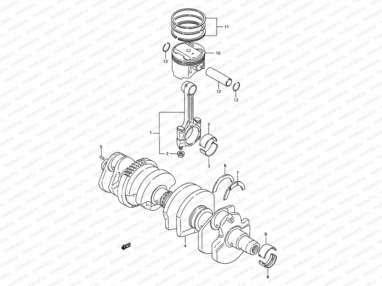 8 - CRANKSHAFT