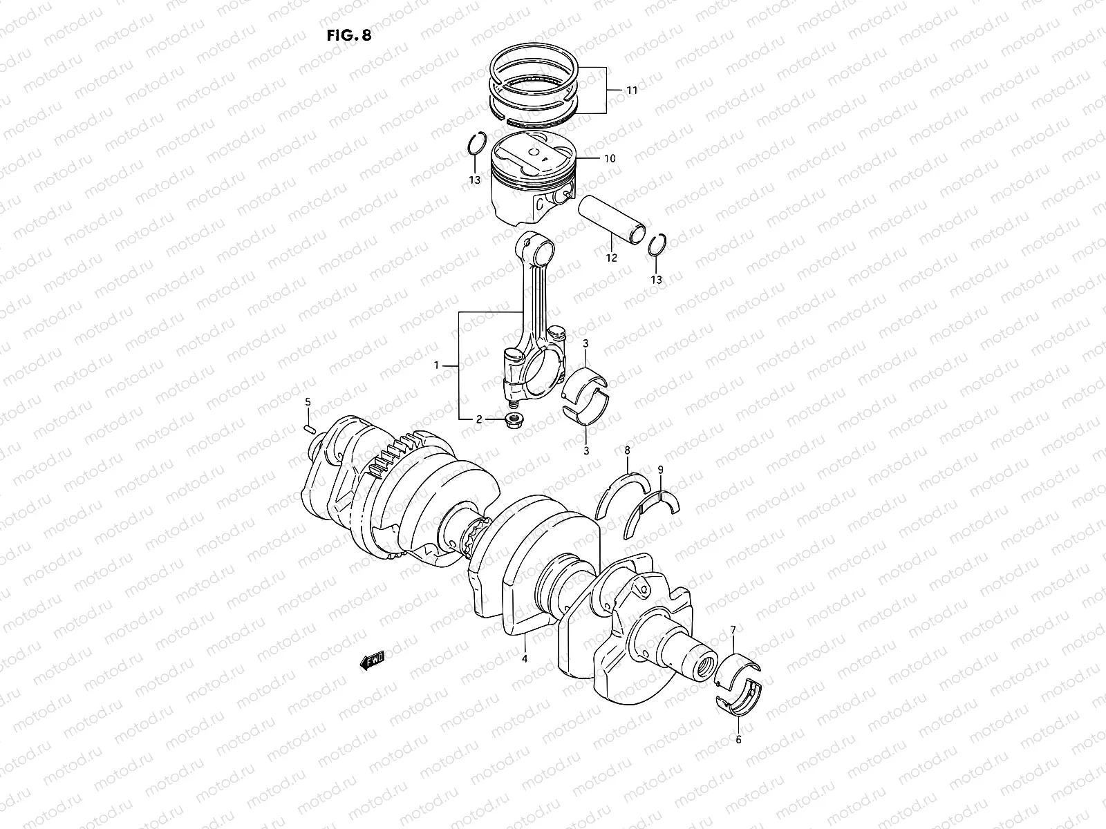 8 - CRANKSHAFT
