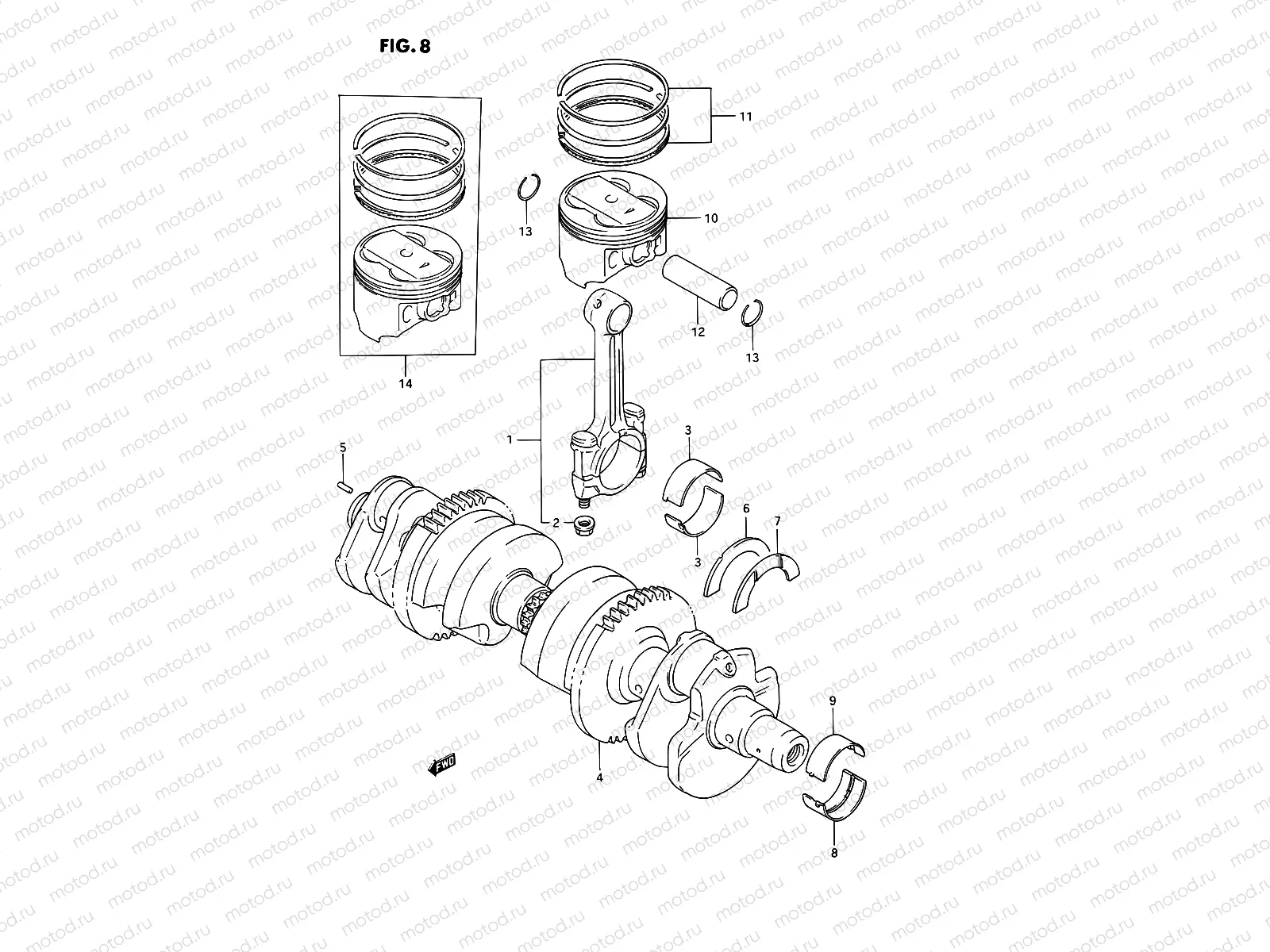 8 - CRANKSHAFT
