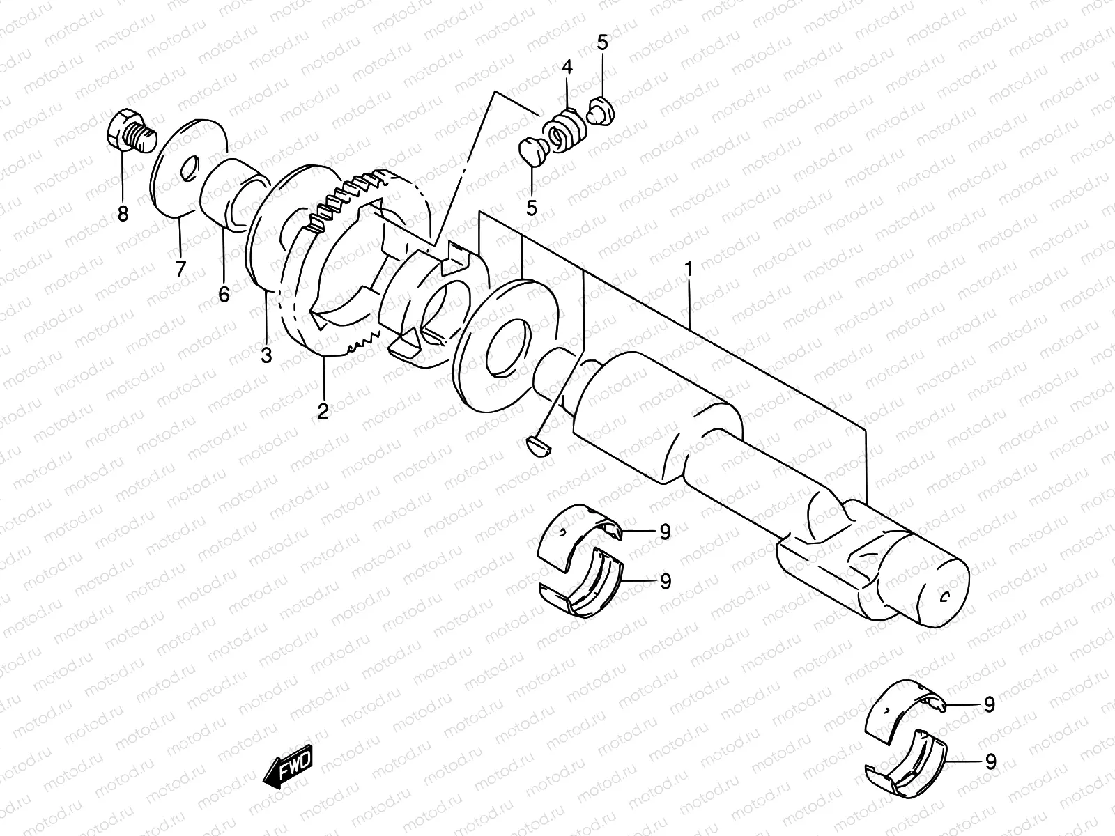 8 - CRANKSHAFT BALANCER