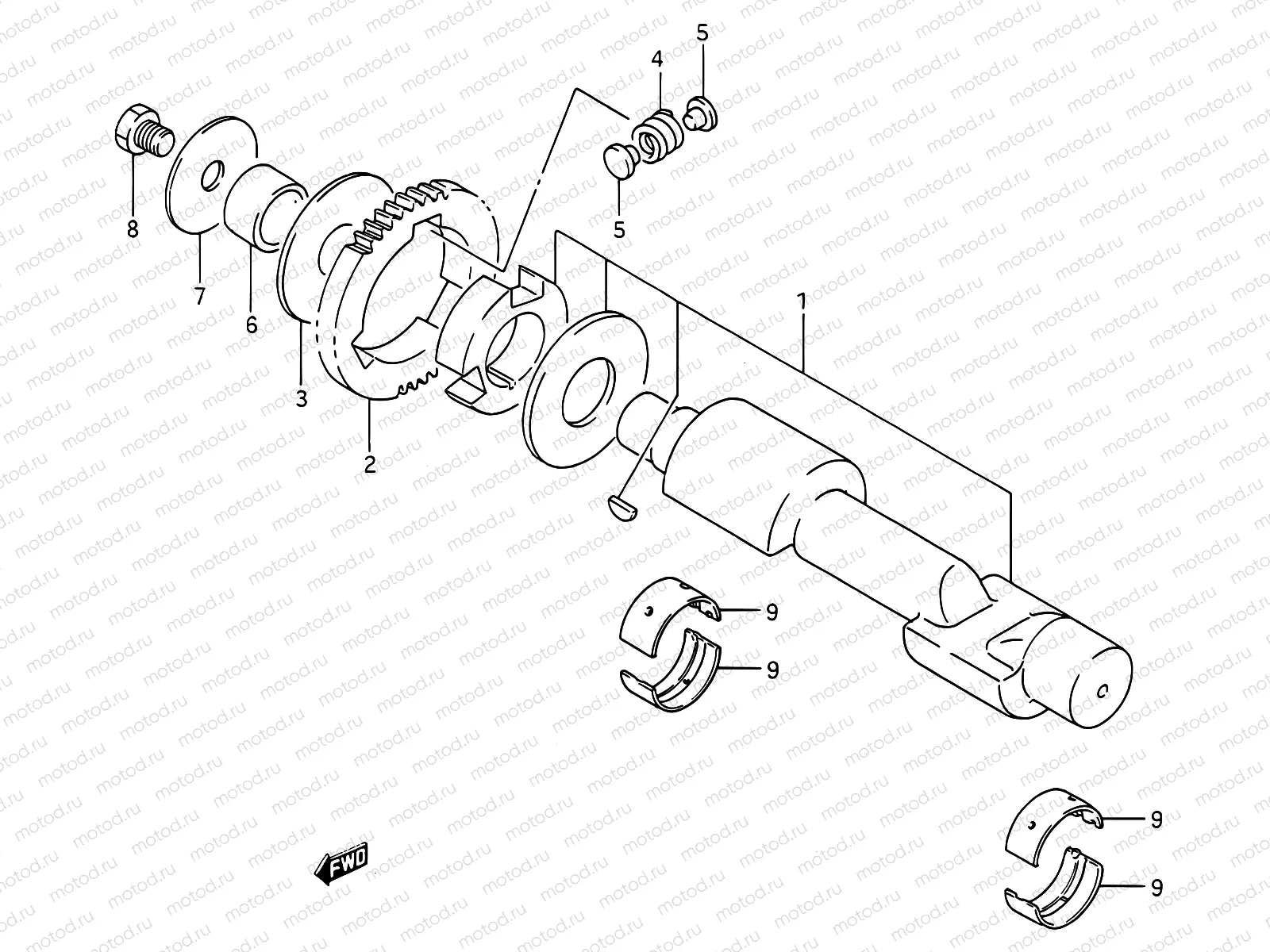 8 - CRANKSHAFT BALANCER