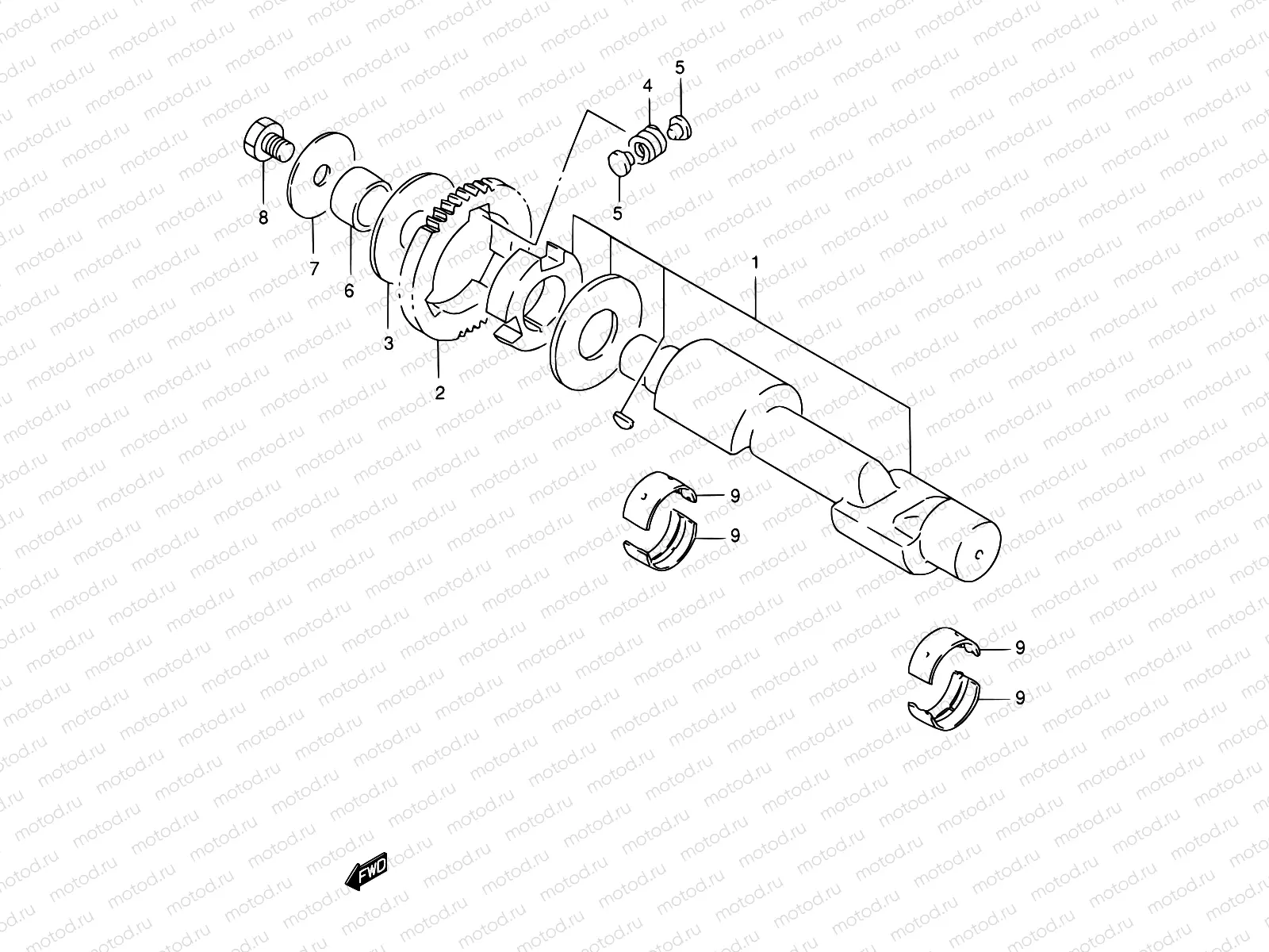 8 - CRANKSHAFT BALANCER