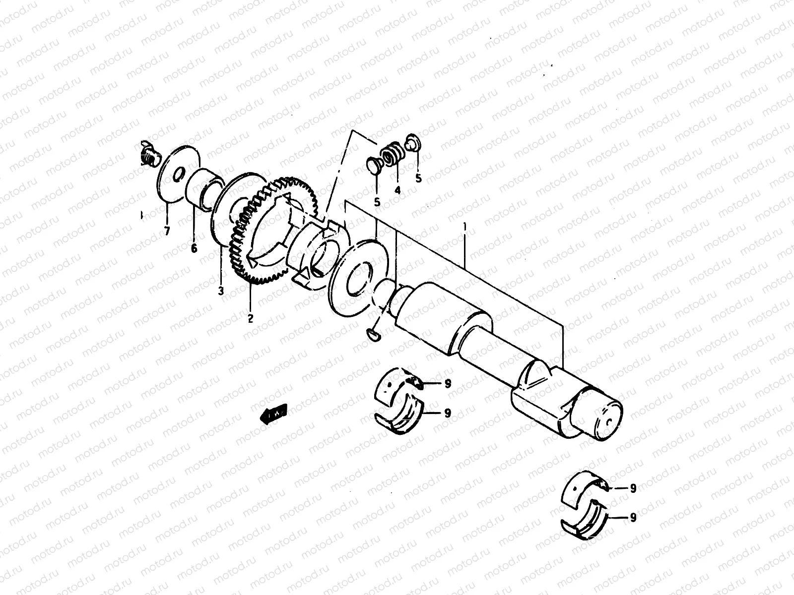 8 - CRANKSHAFT BALANCER