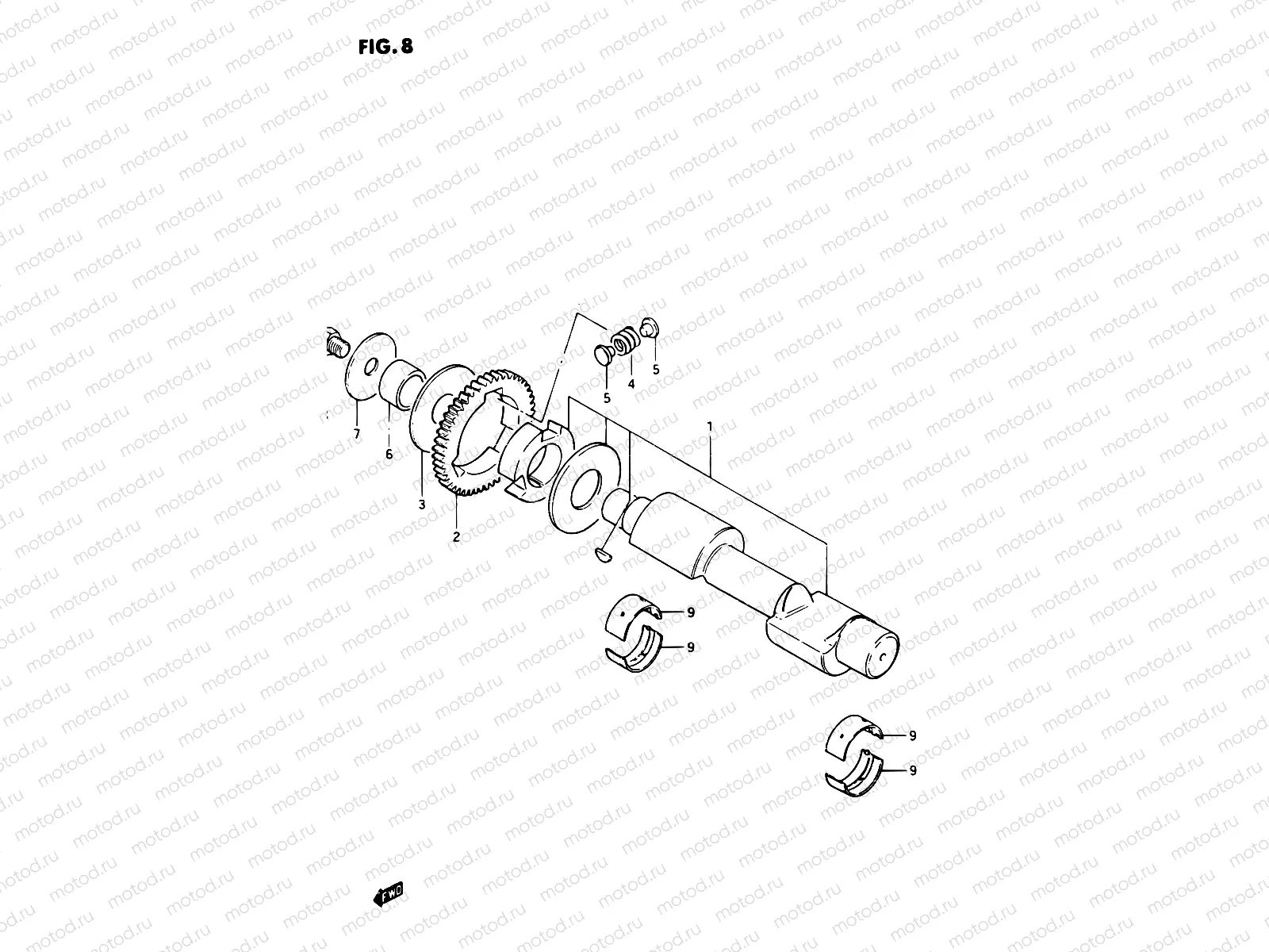 8 - CRANKSHAFT BALANCER