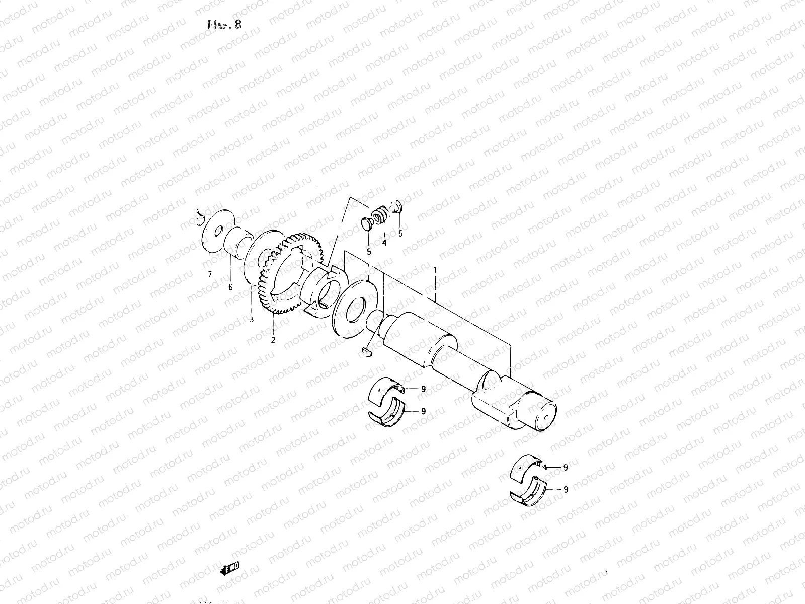 8 - CRANKSHAFT BALANCER