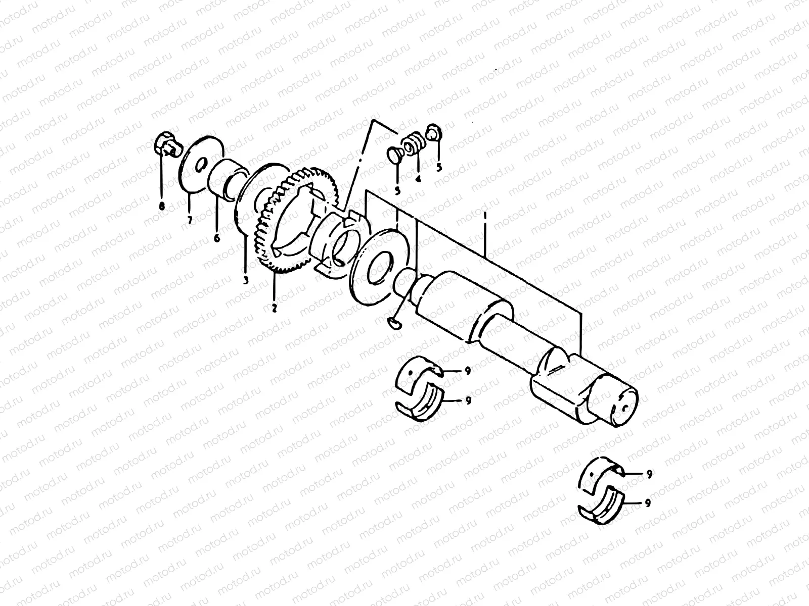 8 - CRANKSHAFT BALANCER