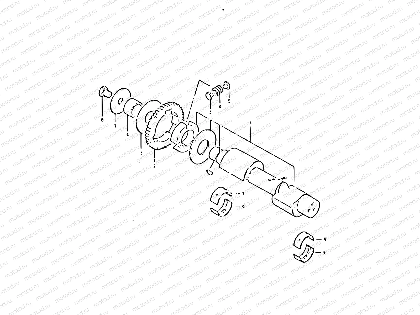8 - CRANKSHAFT BALANCER
