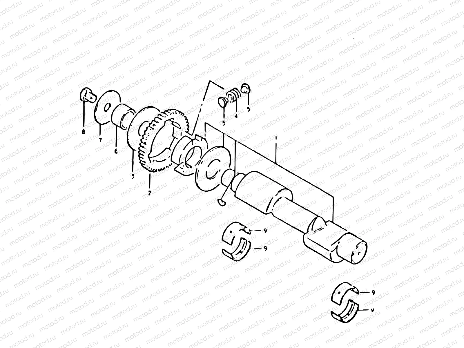 8 - CRANKSHAFT BALANCER