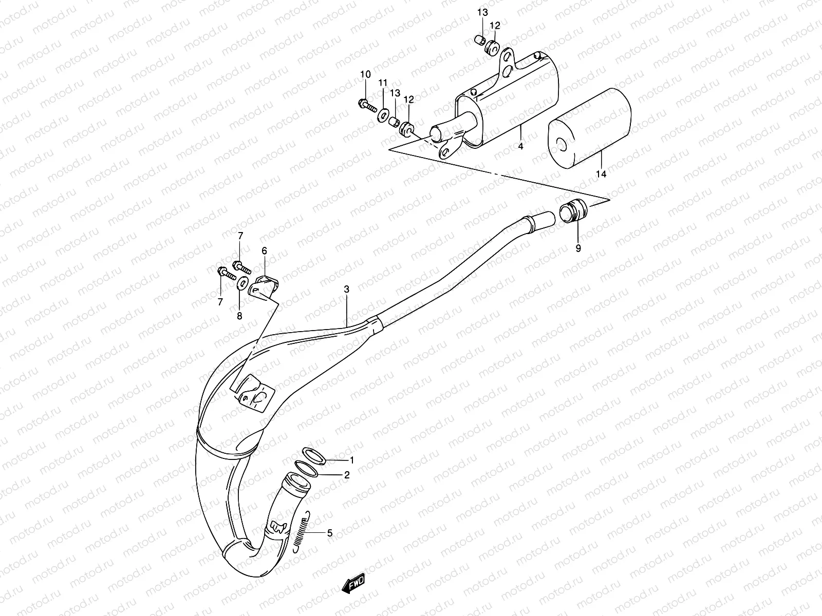 8 - MUFFLER