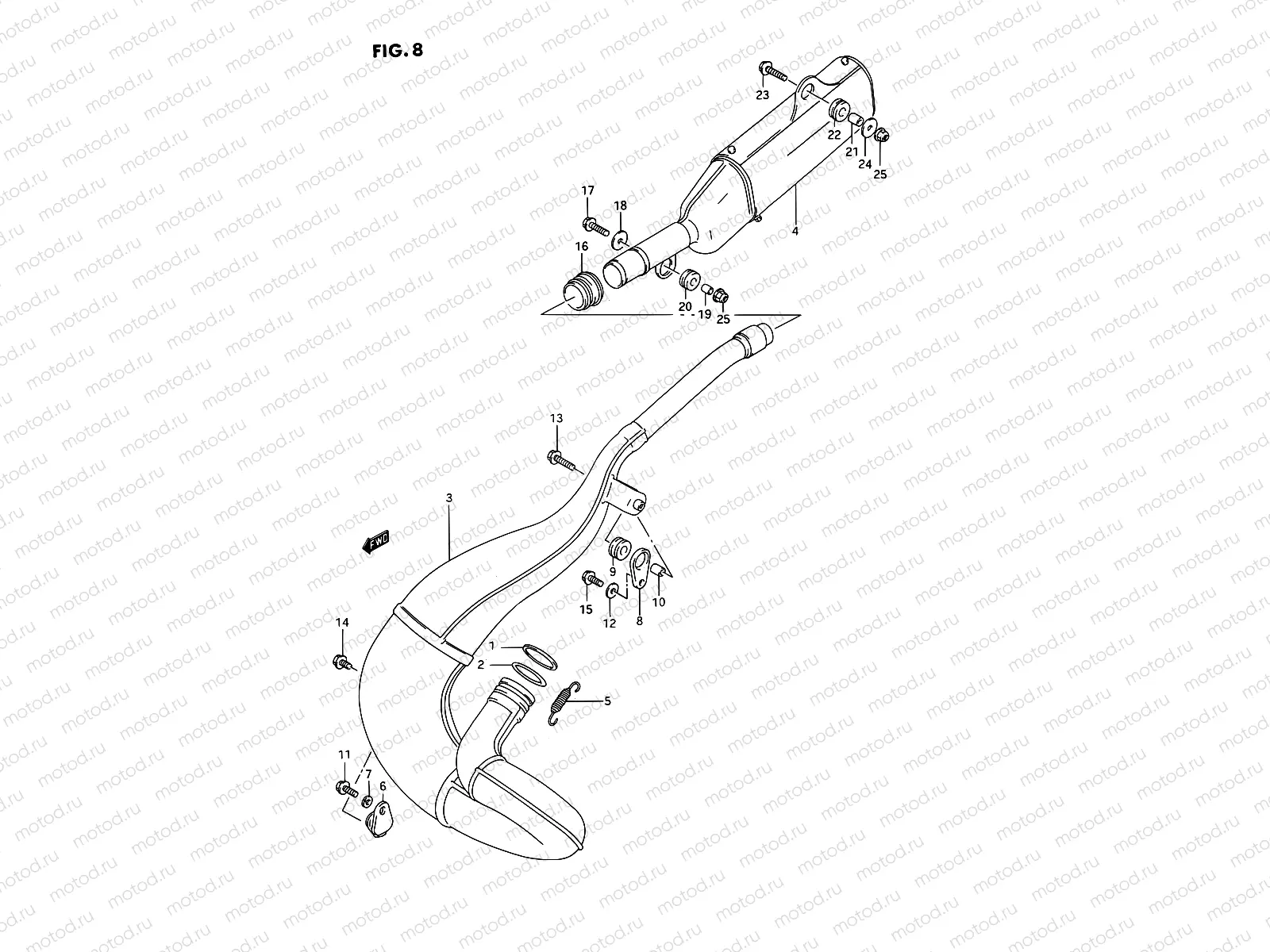 8 - MUFFLER
