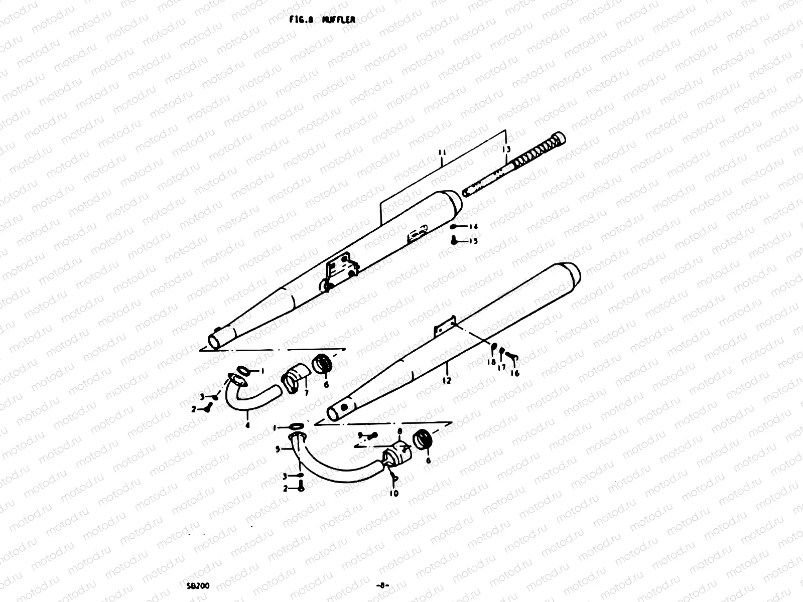 8 - MUFFLER