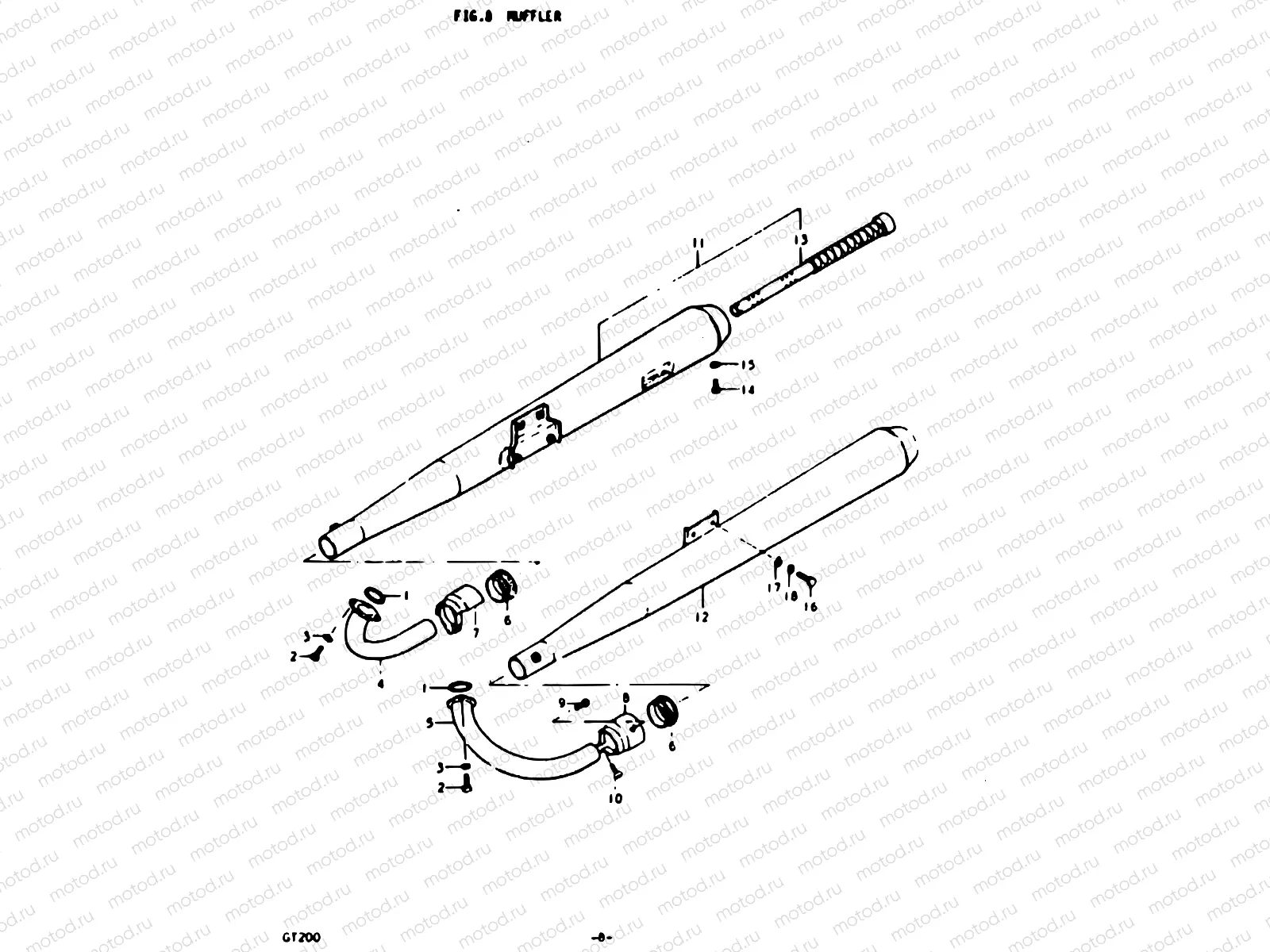 8 - MUFFLER