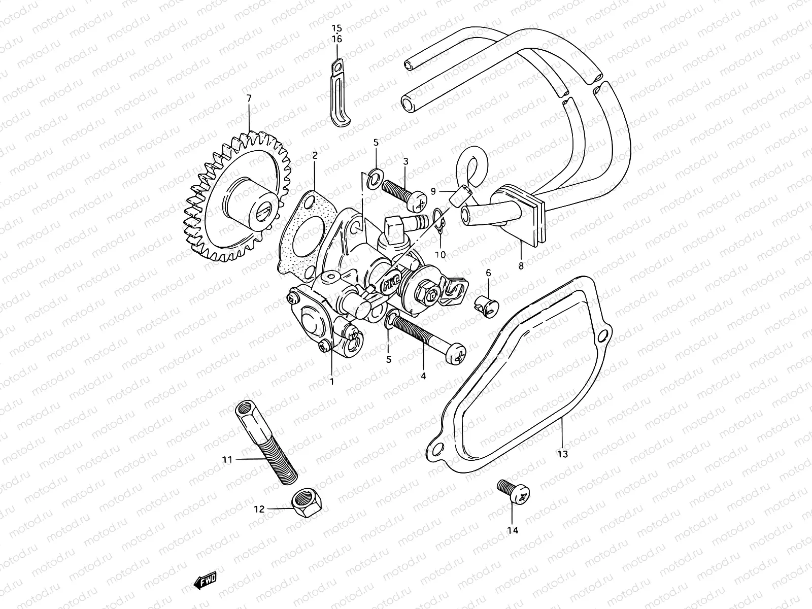 8 - OIL PUMP