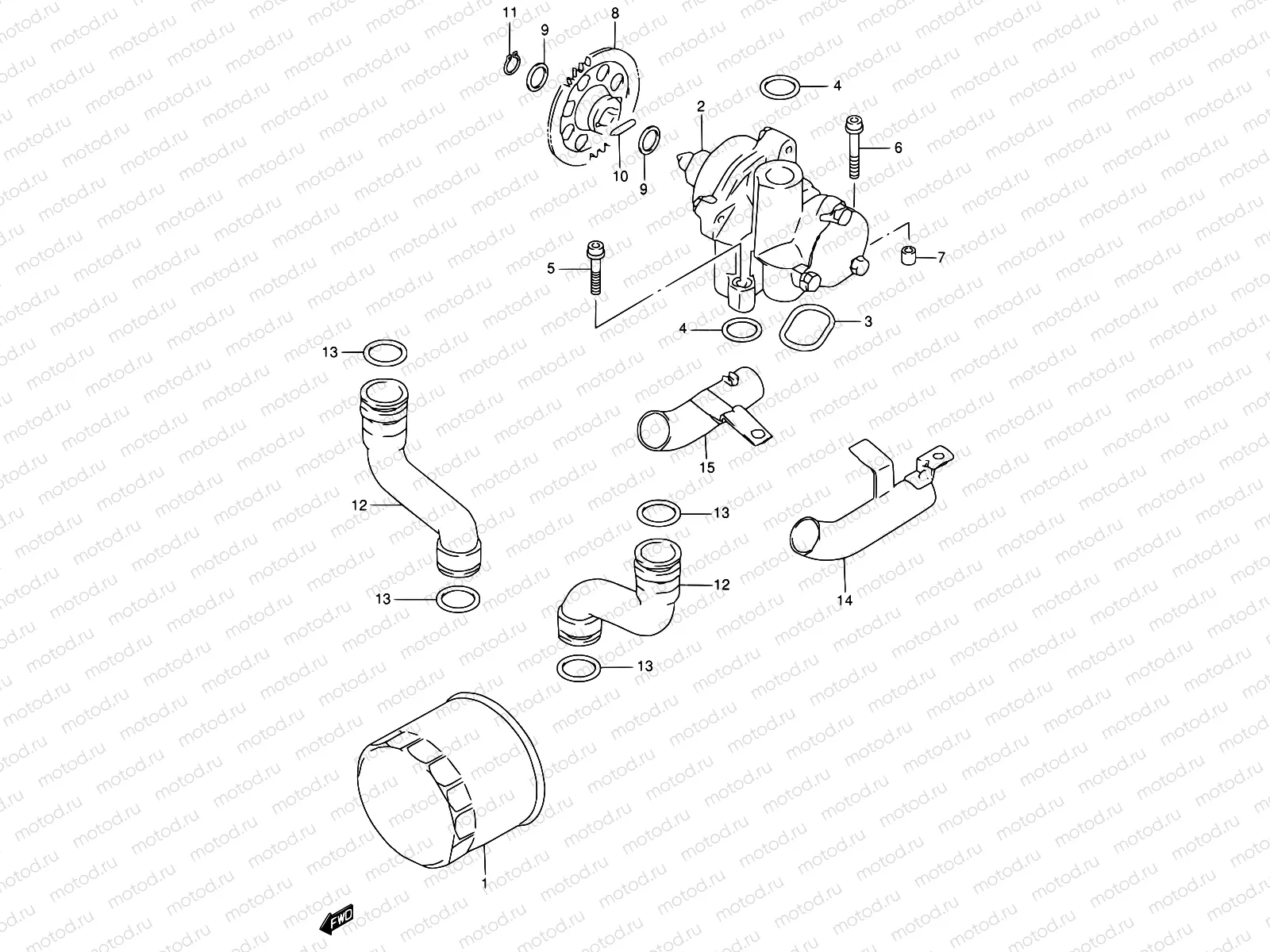 8 - OIL PUMP