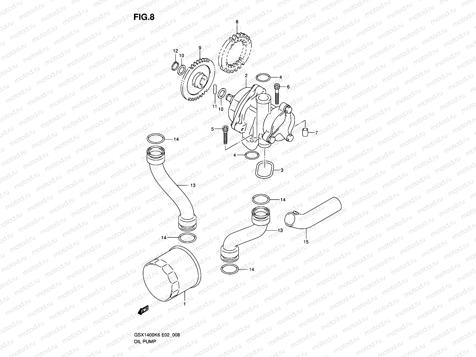8 - OIL PUMP