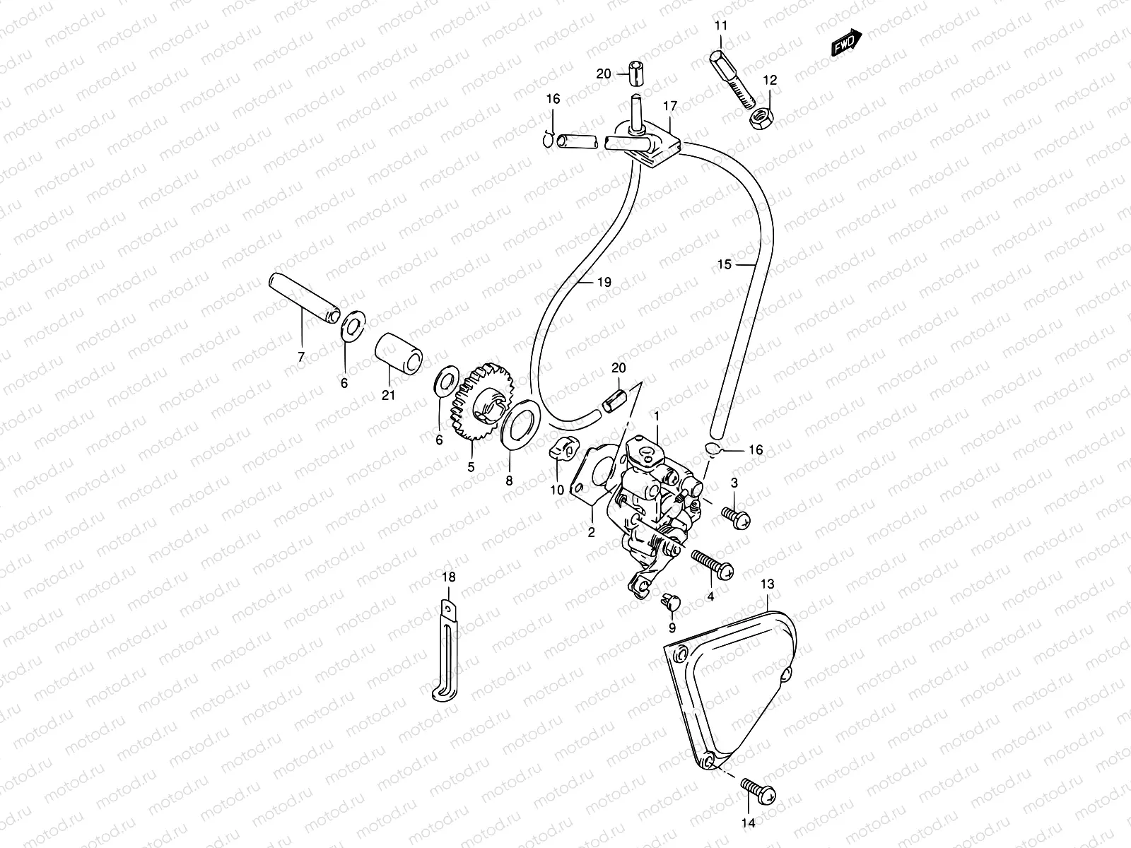 8 - OIL PUMP (E01,P36)
