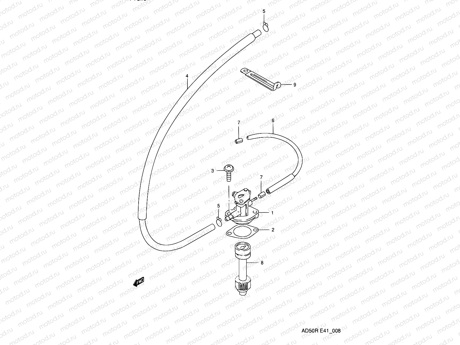 8 - OIL PUMP (MODEL L,MODEL K E06)