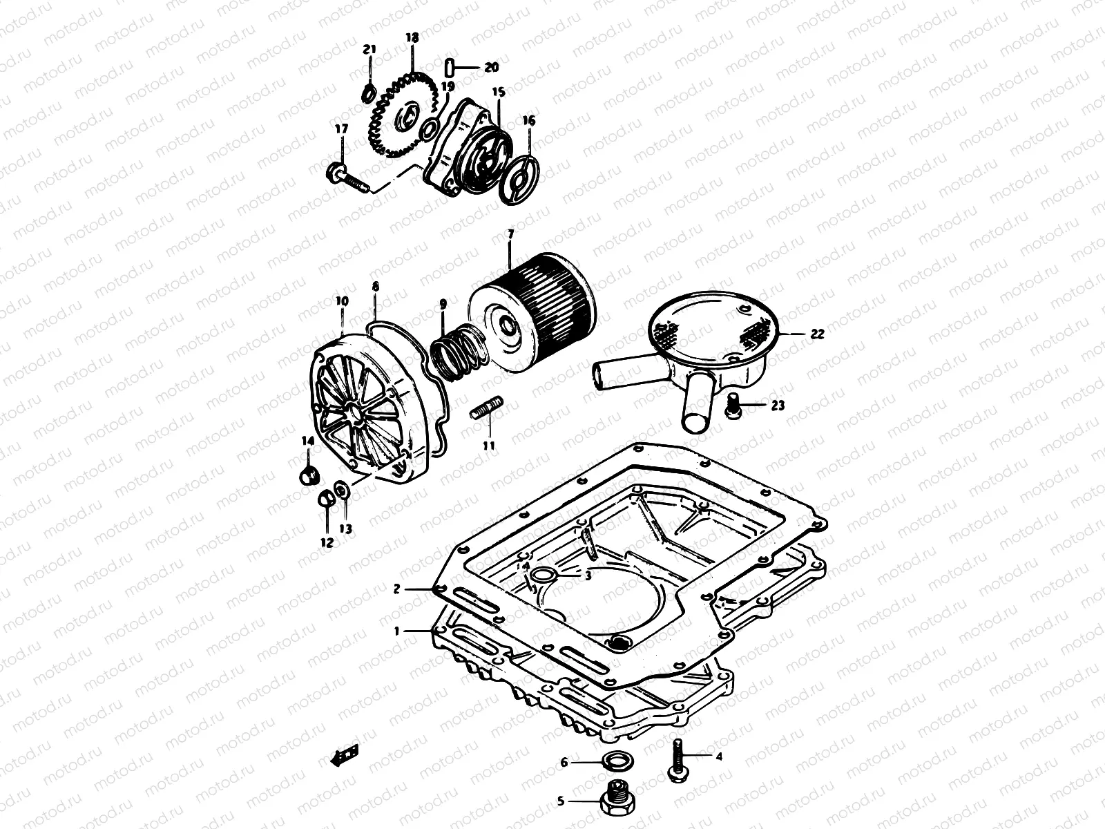 8 - OIL PUMP - OIL FILTER