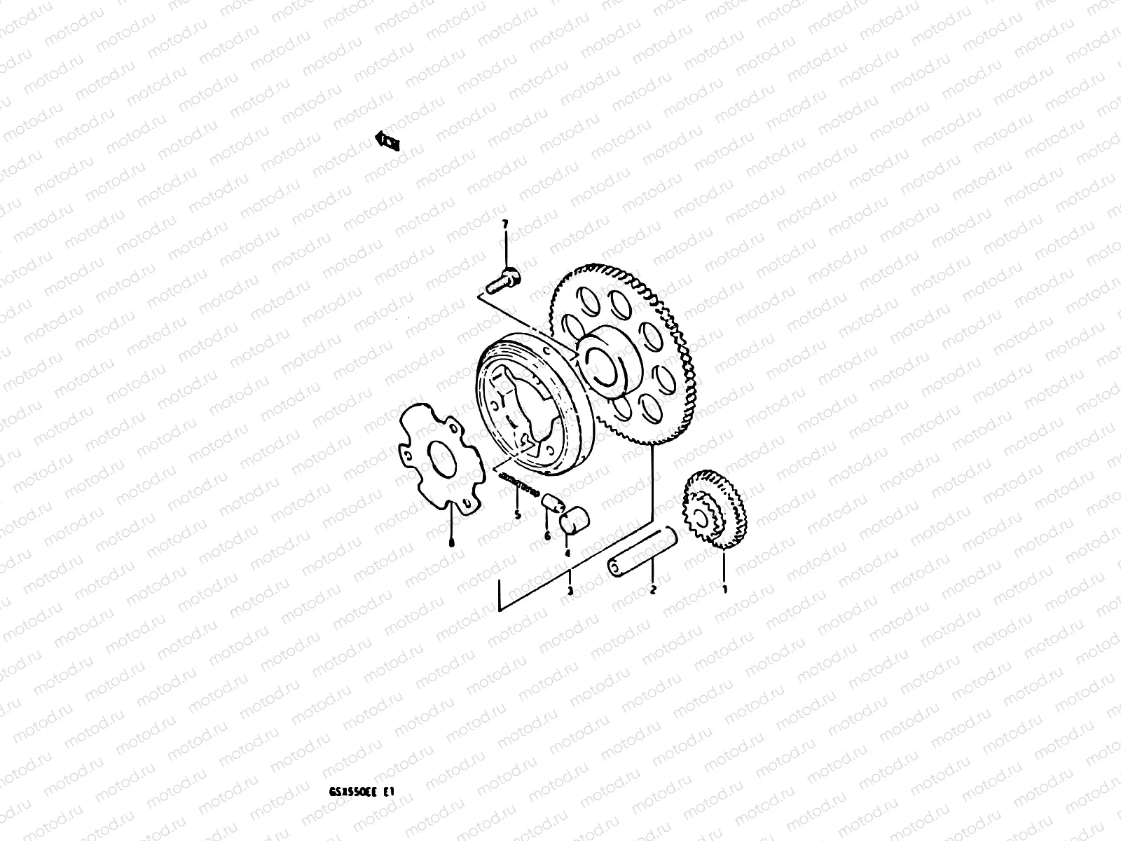 8 - STARTER CLUTCH
