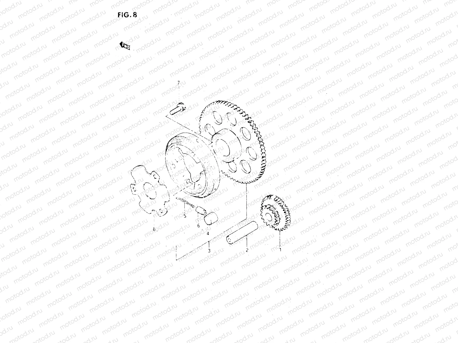 8 - STARTER CLUTCH