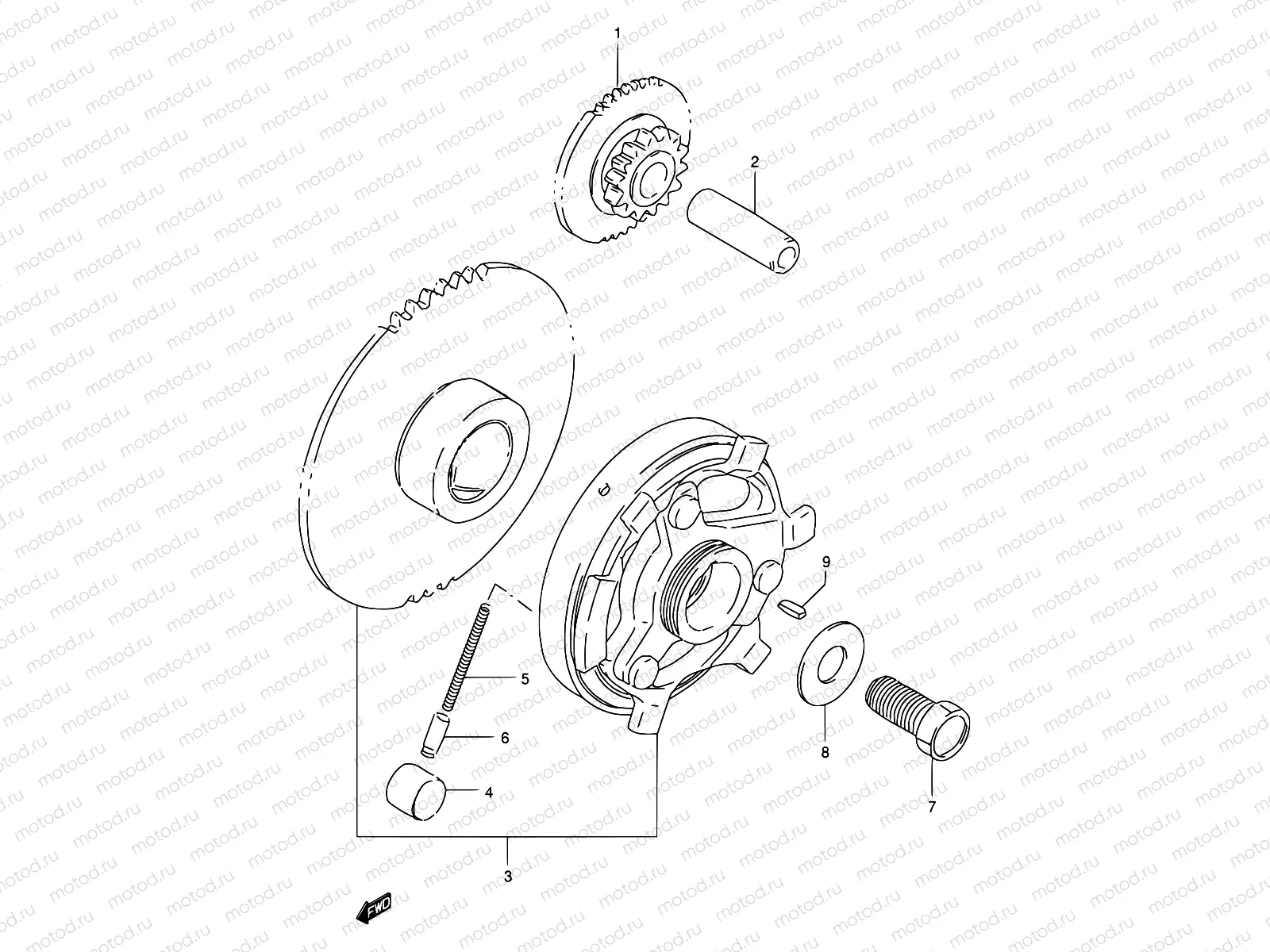 8 - STARTER CLUTCH