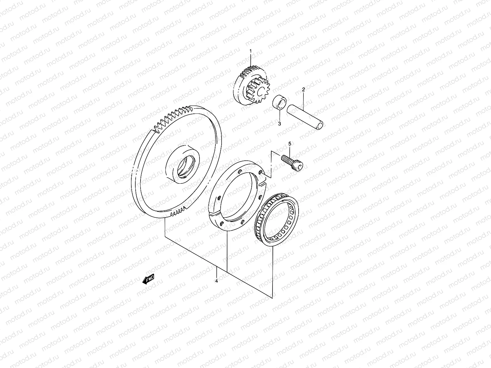 8 - STARTER CLUTCH