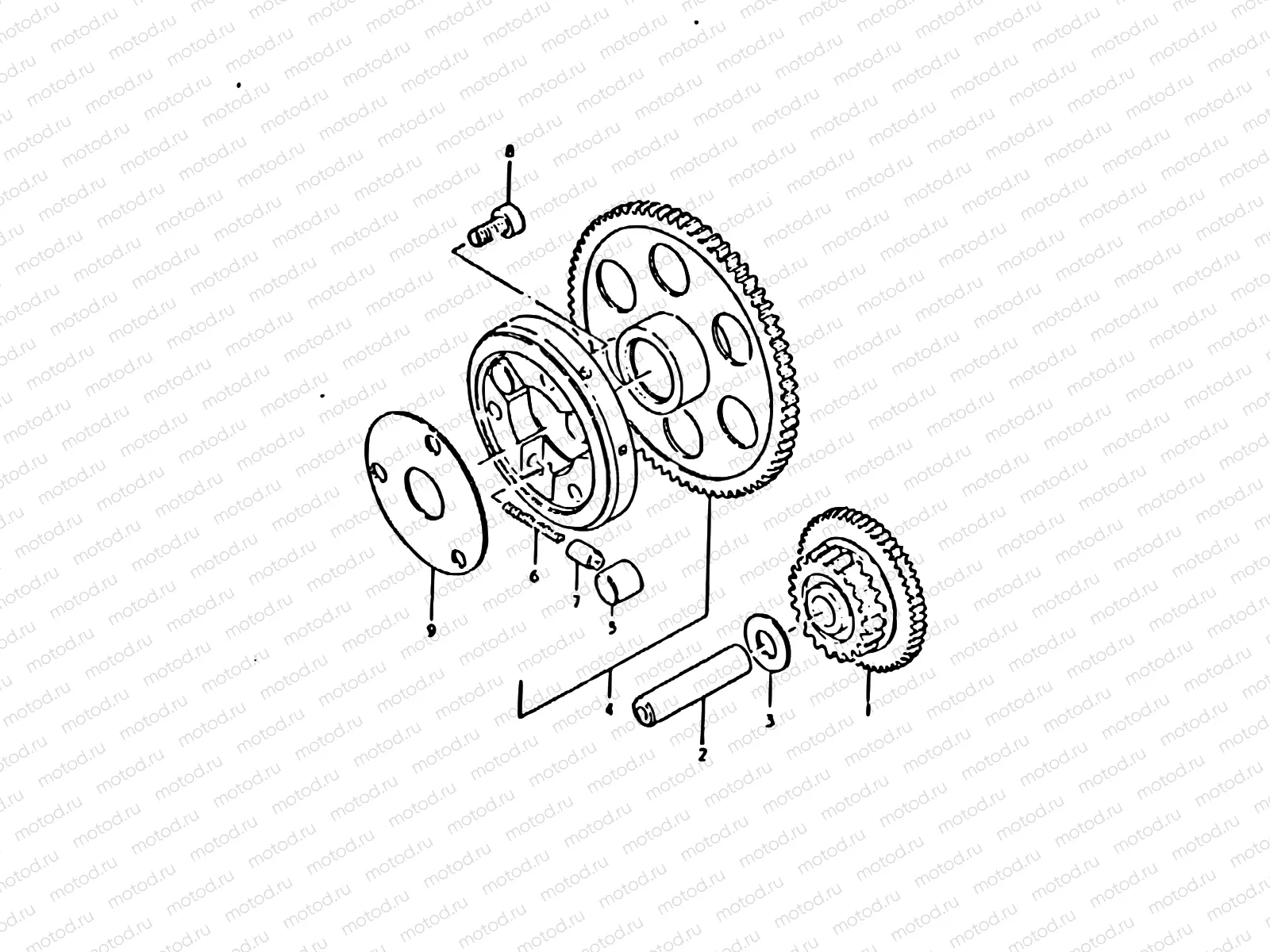 8 - STARTER CLUTCH