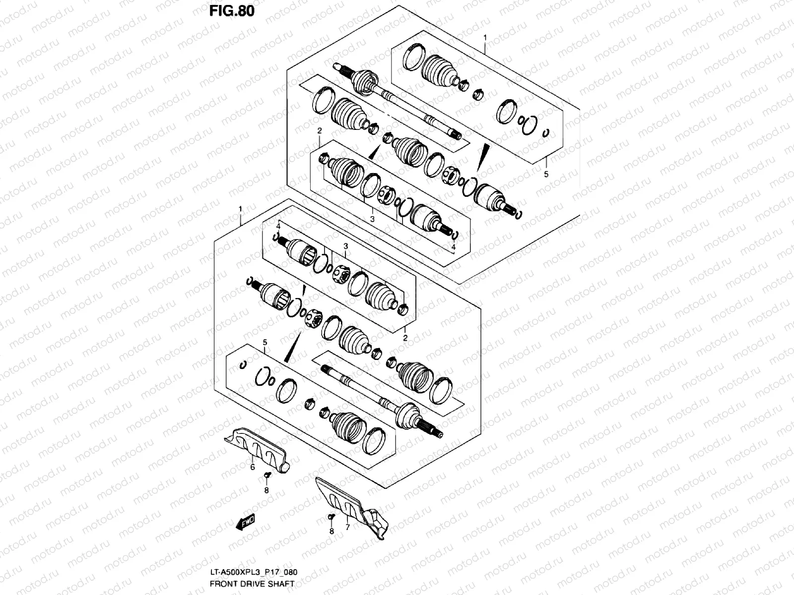 80 - DRIVE SHAFT