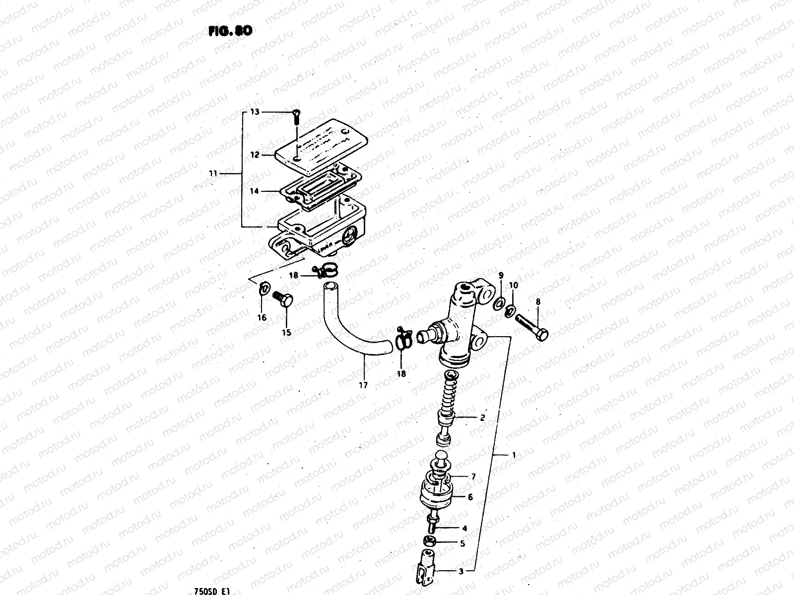80 - MASTER CYLINDER